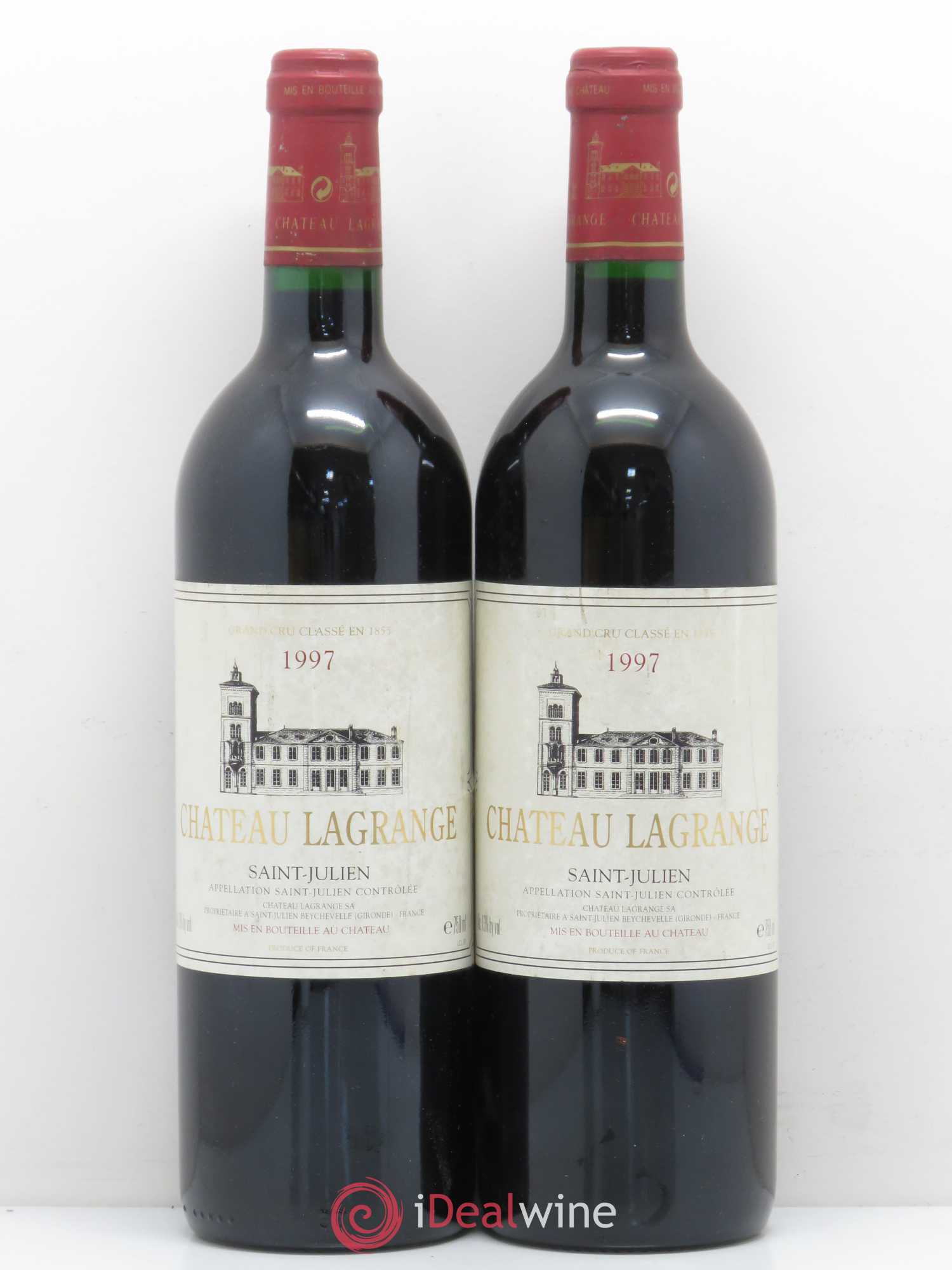 Château Lagrange 3ème Grand Cru Classé 1997 - Lot de 2 bouteilles - 0