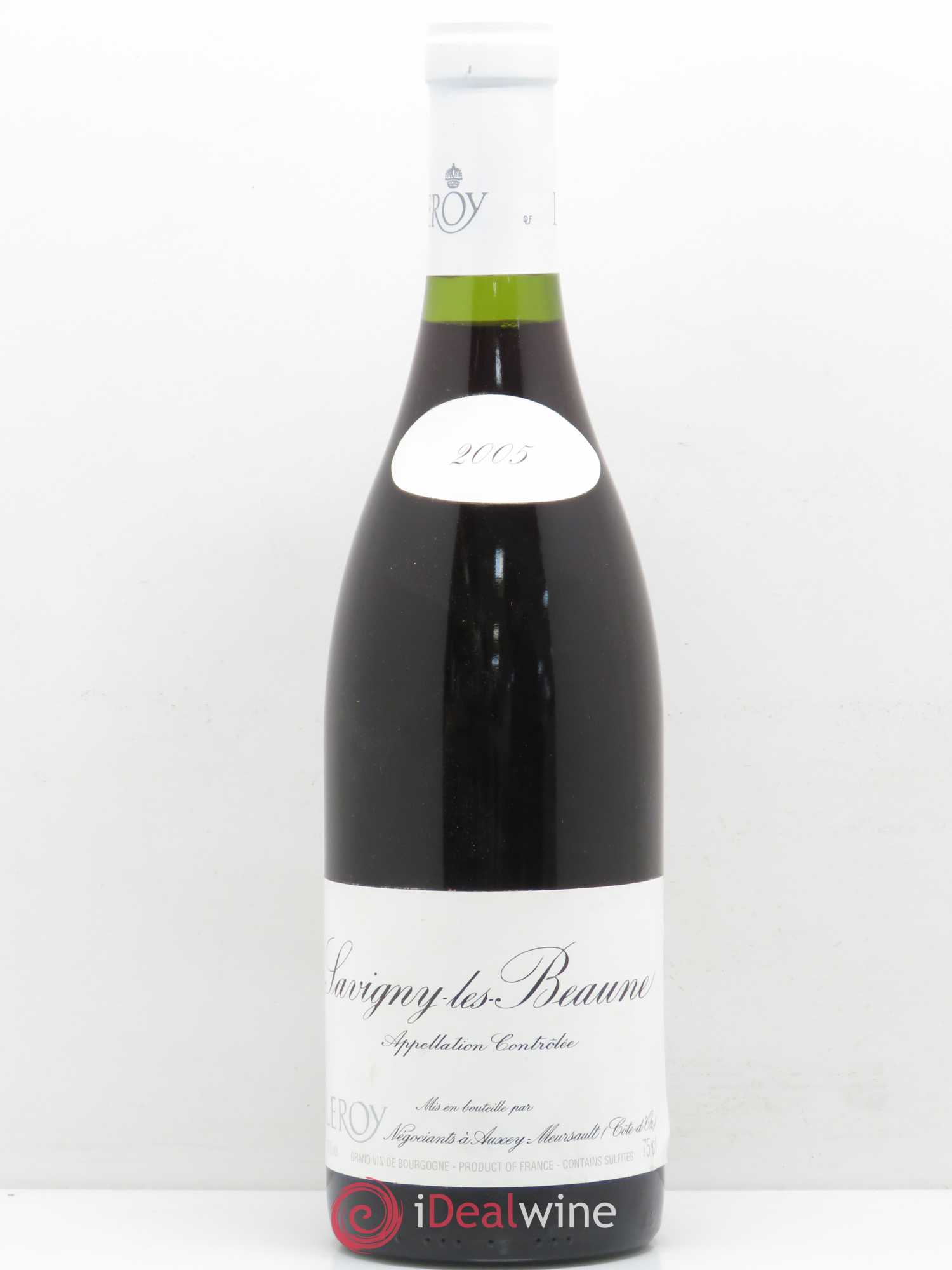 Savigny-lès-Beaune Leroy SA 2005 - Lot de 1 bouteille - 0