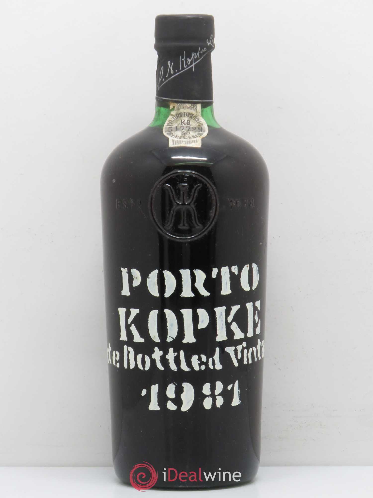 Porto Kopke LBV 1981 - Lot de 1 bouteille - 0