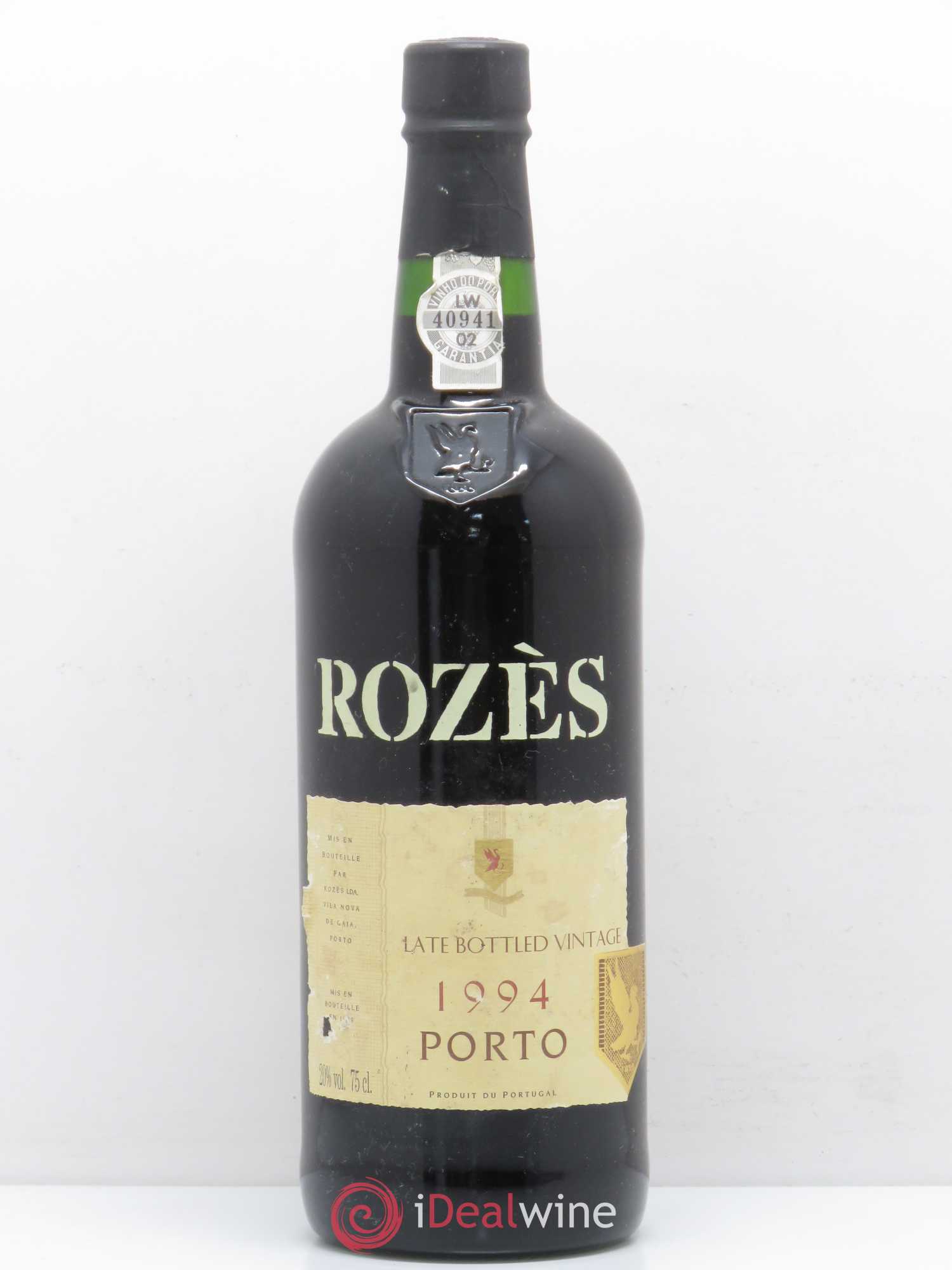 Porto Rozes LBV 1994 - Lot de 1 bouteille - 0