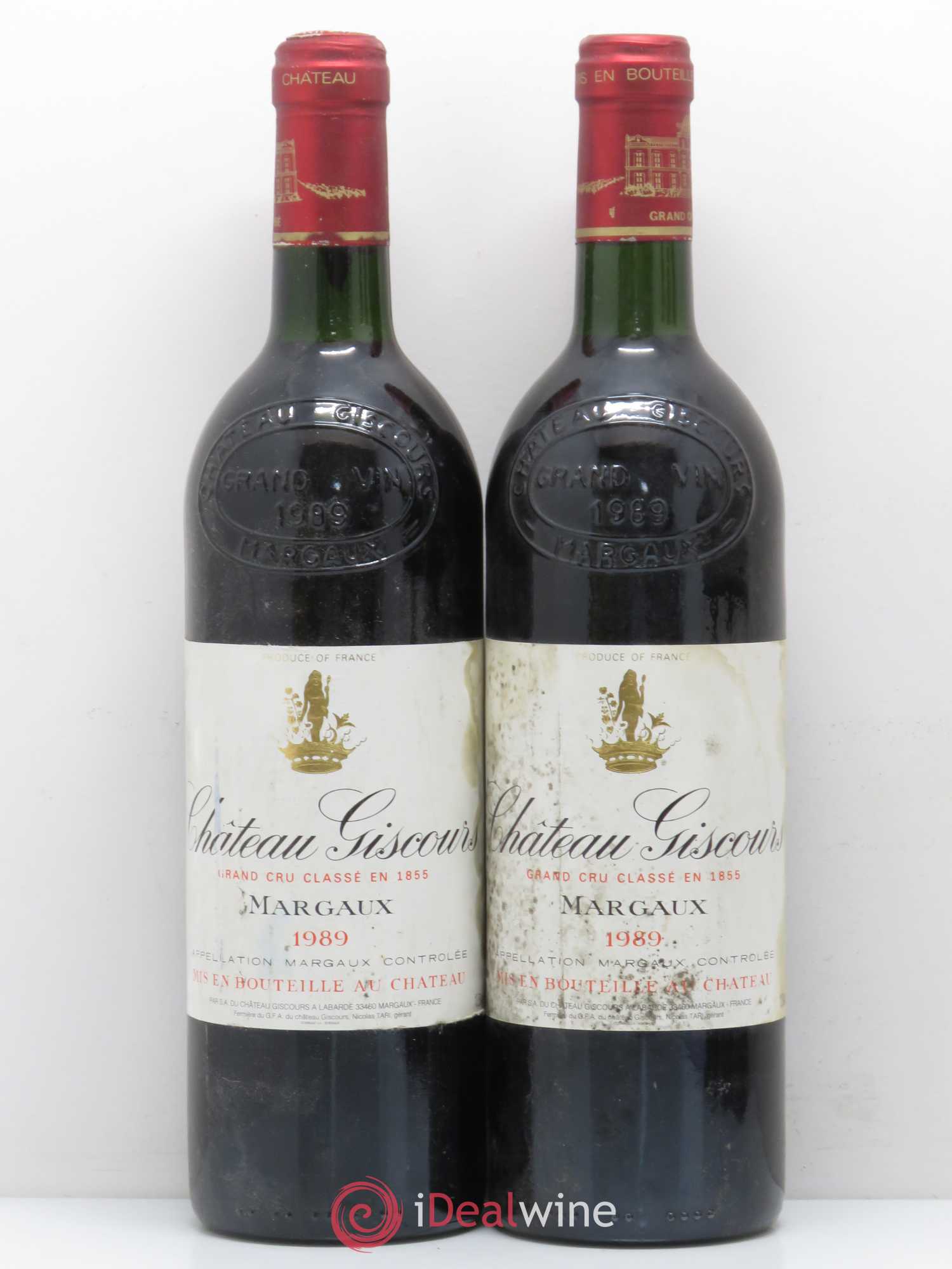 Château Giscours 3ème Grand Cru Classé 1989 - Lot de 5 bouteilles - 2