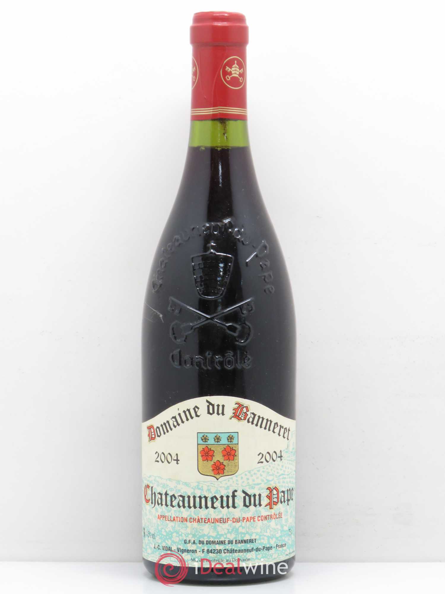 Châteauneuf-du-Pape Domaine De Banneret 2004 - Posten von 1 Flasche - 0