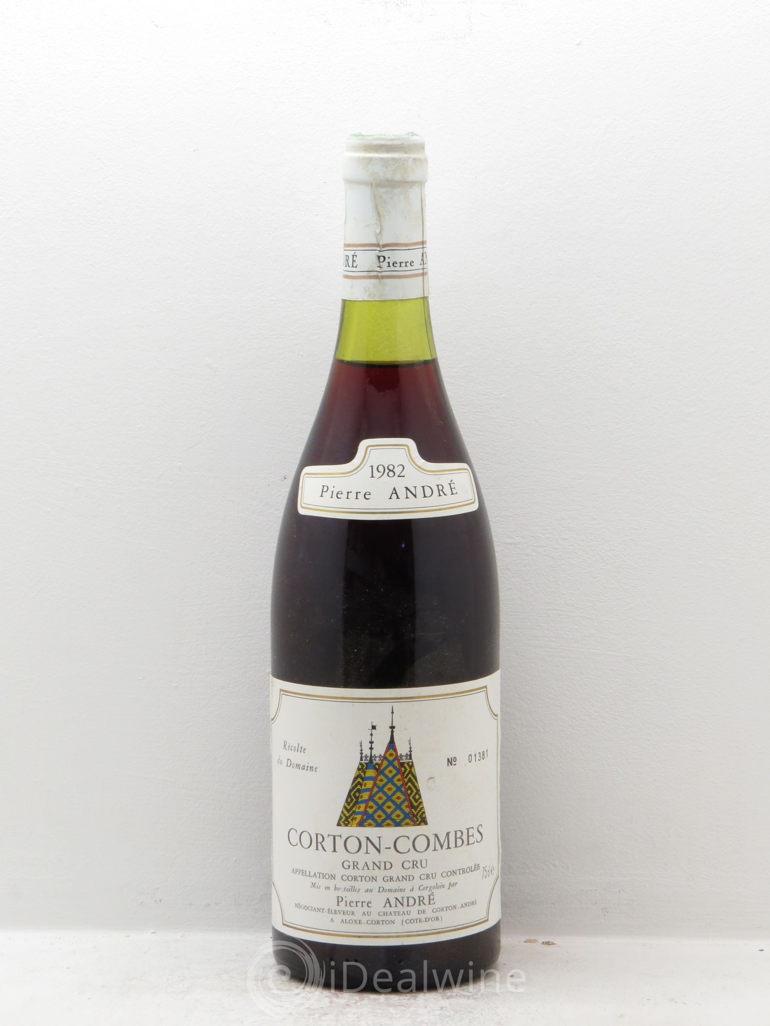 Corton Grand Cru Pierre André 1982 - Lot de 1 bouteille - 0