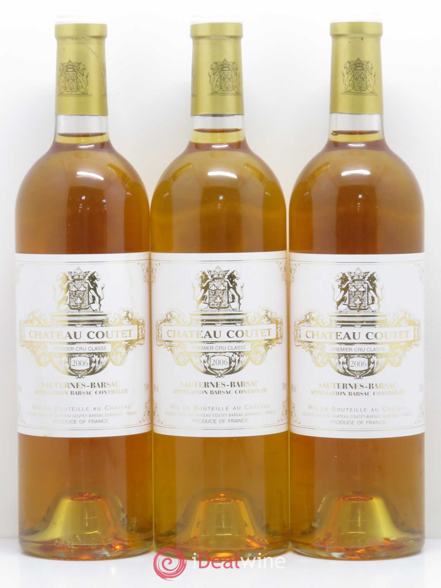 Château Coutet 1er Grand Cru Classé 2006 - Lotto di 6 bottiglie - 2