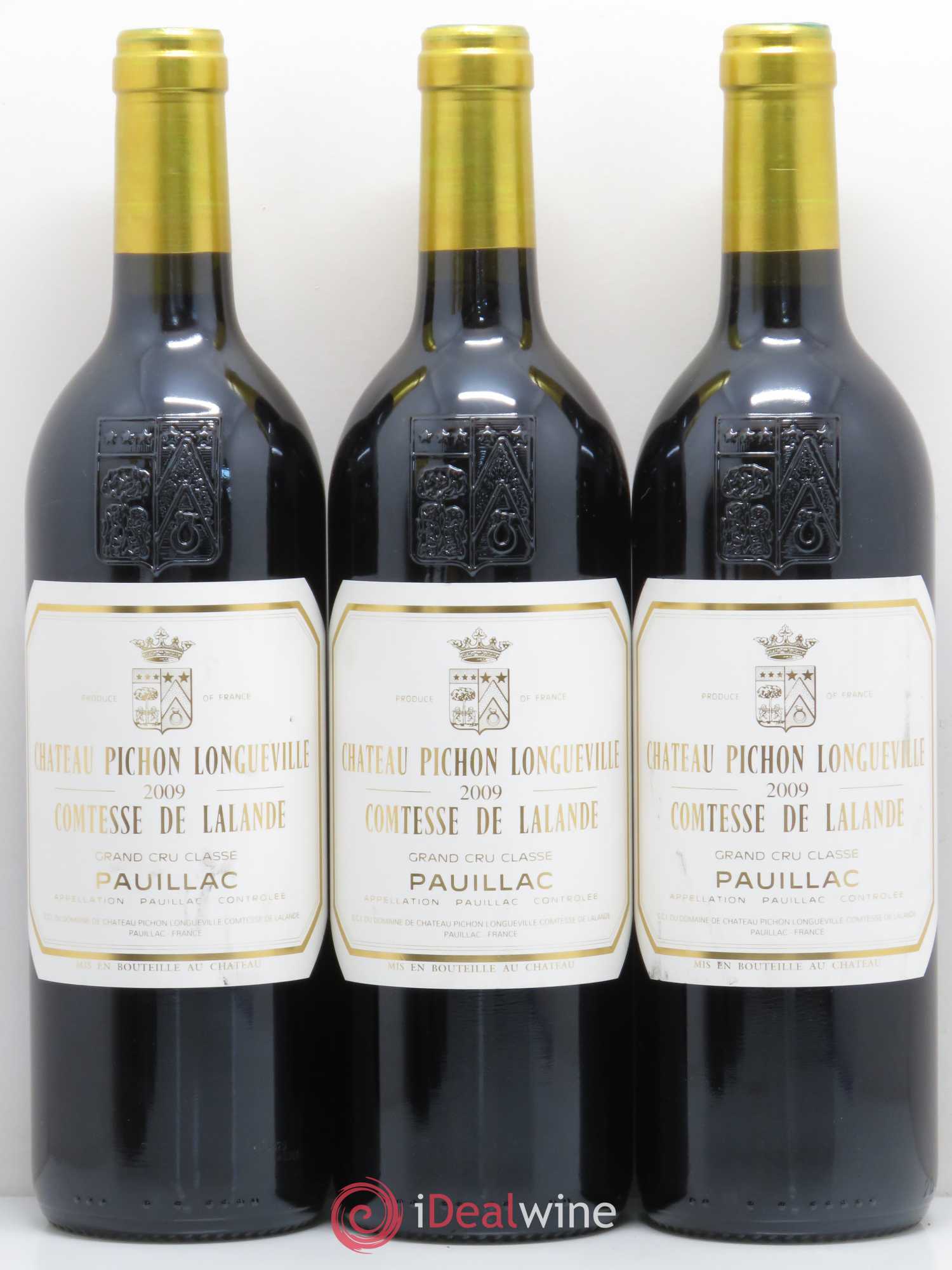 Château Pichon Longueville Comtesse de Lalande 2ème Grand Cru Classé 2009 - Lot de 6 bouteilles - 1