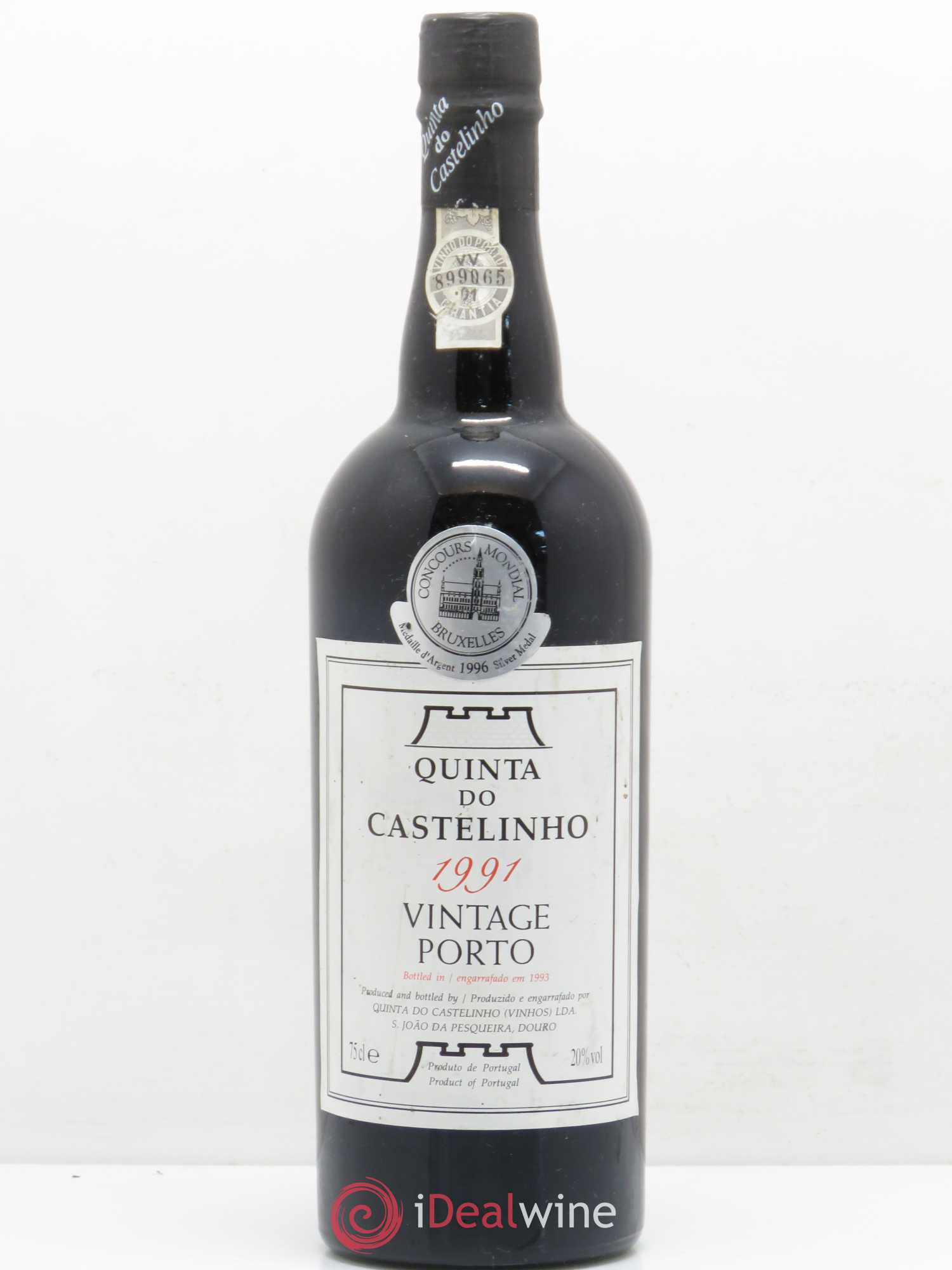 Porto Quinta do Castelino 1991 - Lot de 1 bouteille - 0