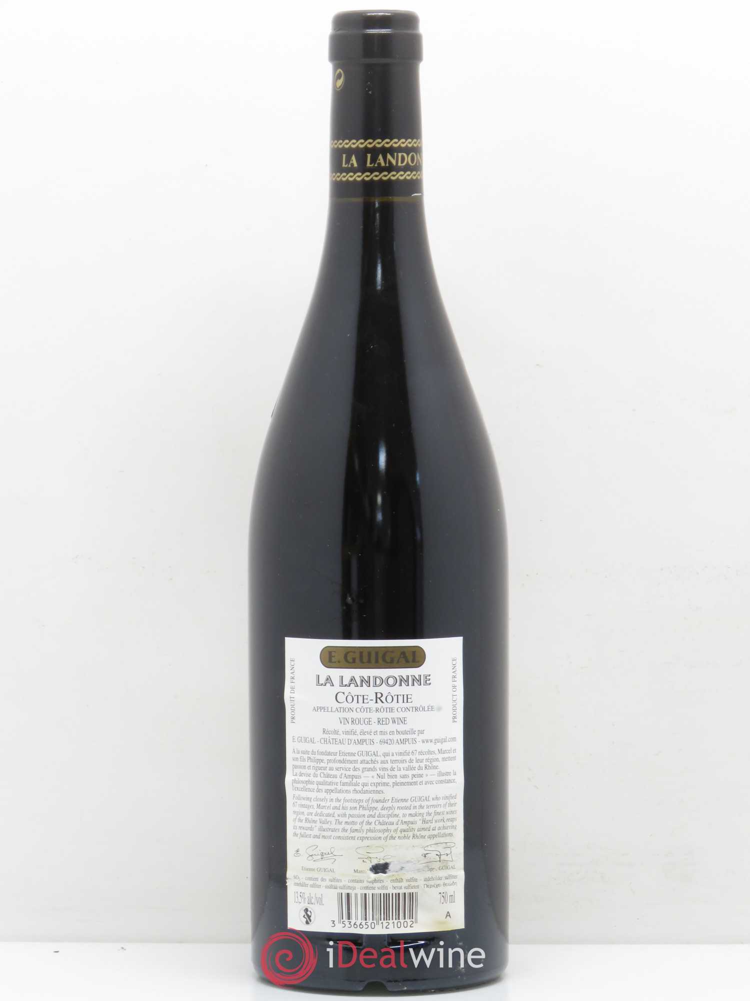 Côte-Rôtie La Landonne Guigal 2013 - Lot de 1 bouteille - 1