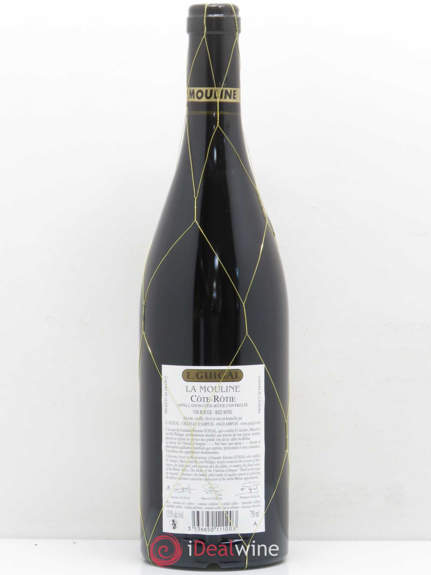 Côte-Rôtie La Mouline Guigal 2013 - Lot de 1 bouteille - 1