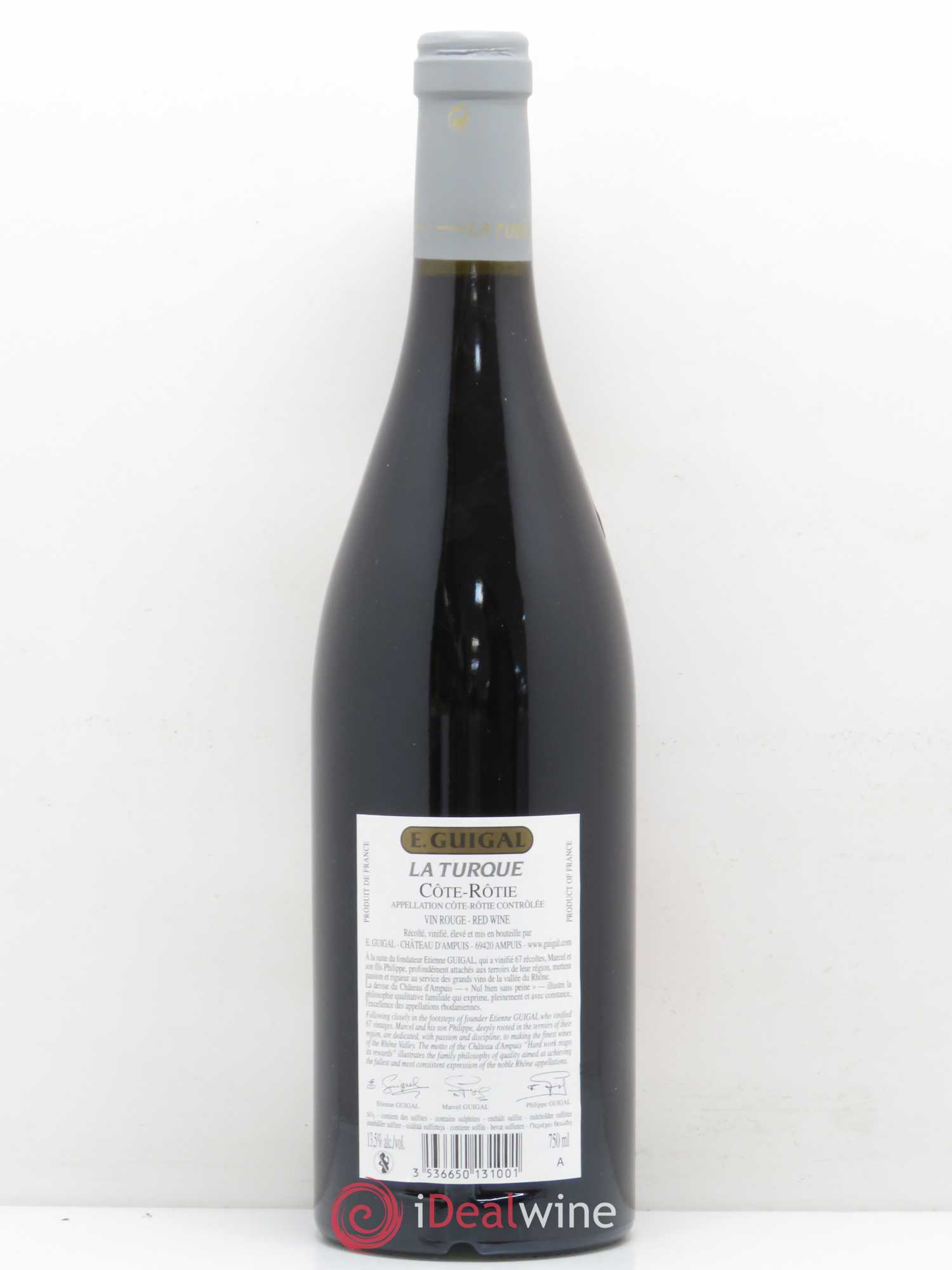 Côte-Rôtie La Turque Guigal 2013 - Lot de 1 bouteille - 1