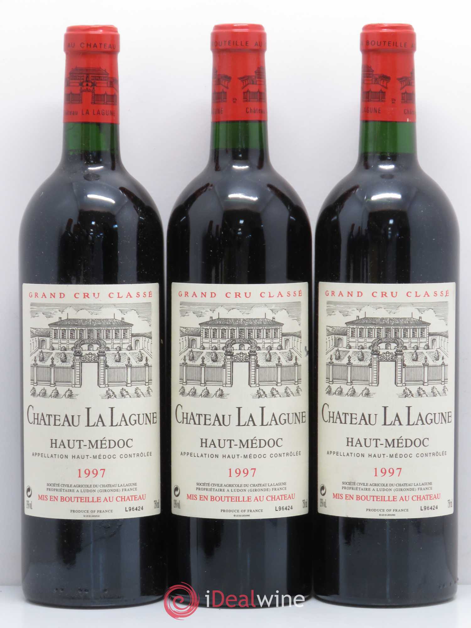 Château la Lagune 3ème Grand Cru Classé 1997 - Lot de 6 bouteilles - 1