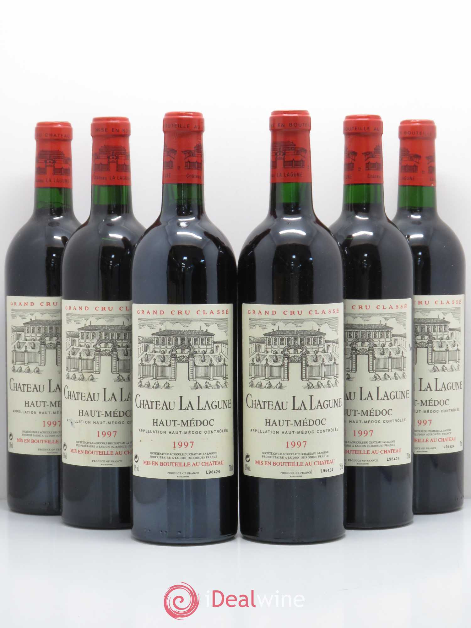 Château la Lagune 3ème Grand Cru Classé 1997 - Lot de 6 bouteilles - 0