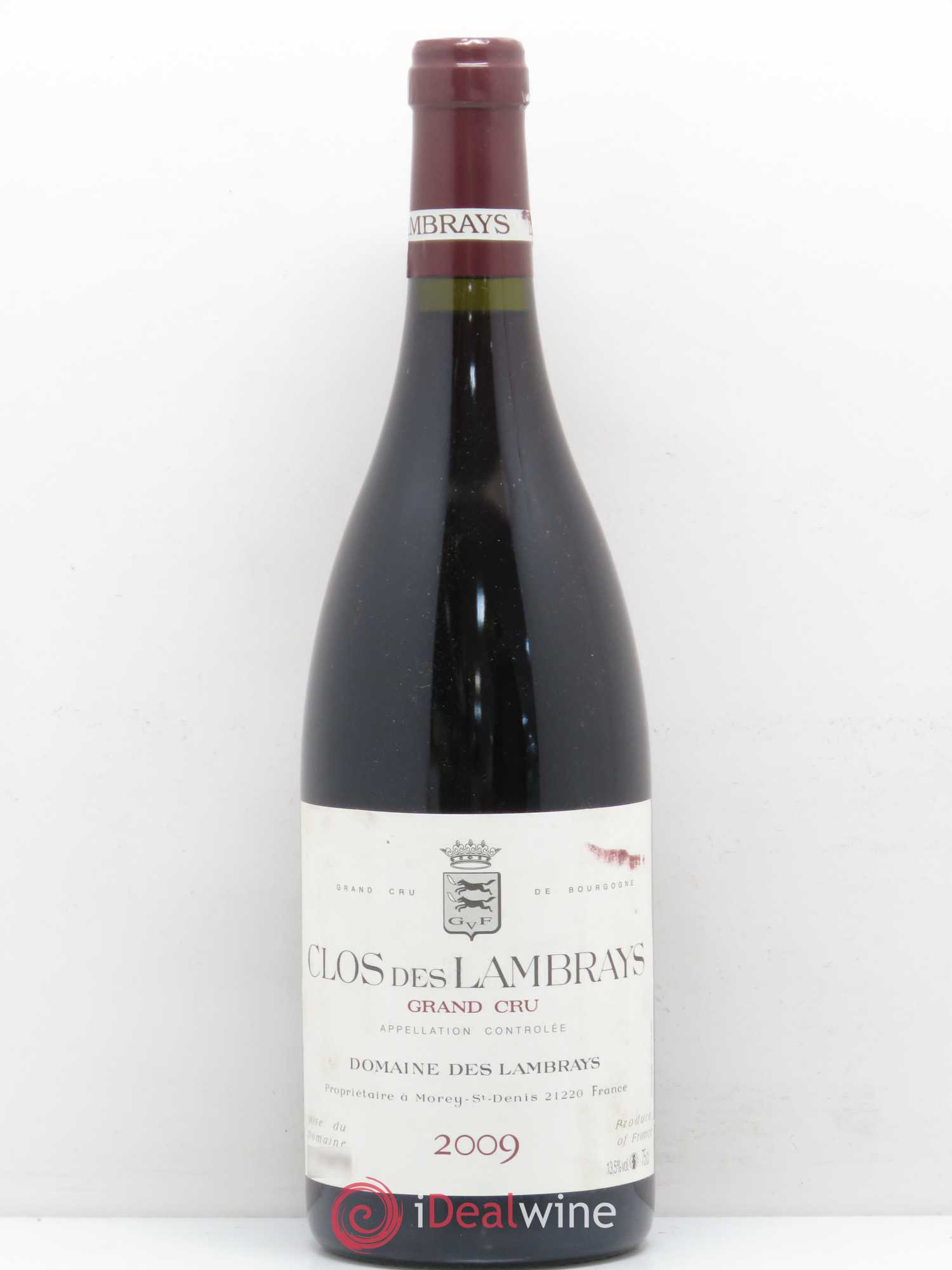 Clos des Lambrays Grand Cru Domaine des Lambrays 2009 - Lotto di 1 bottiglia - 0