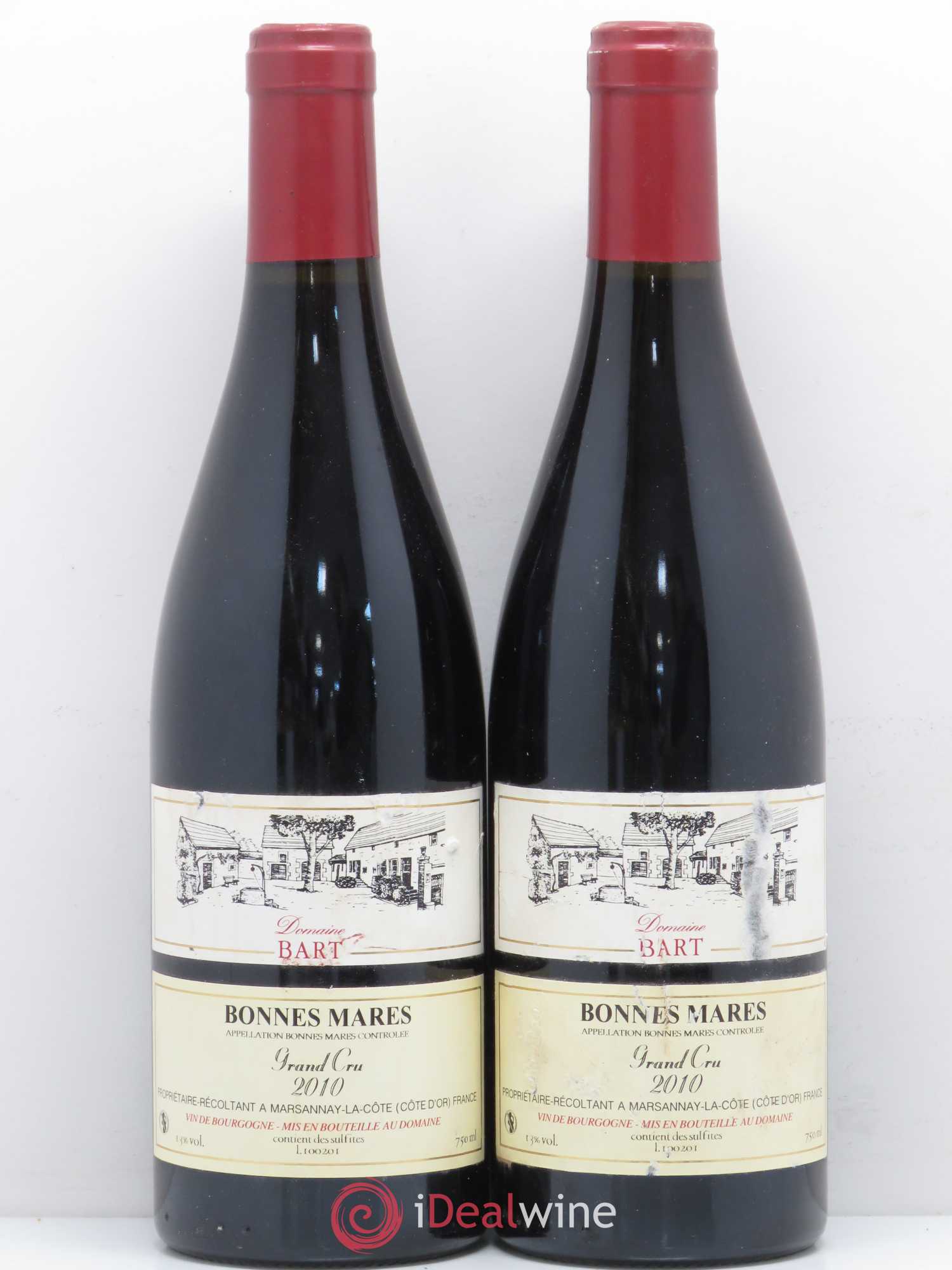 Bonnes-Mares Grand Cru Bart (Domaine) 2010 - Lot de 2 bouteilles - 0
