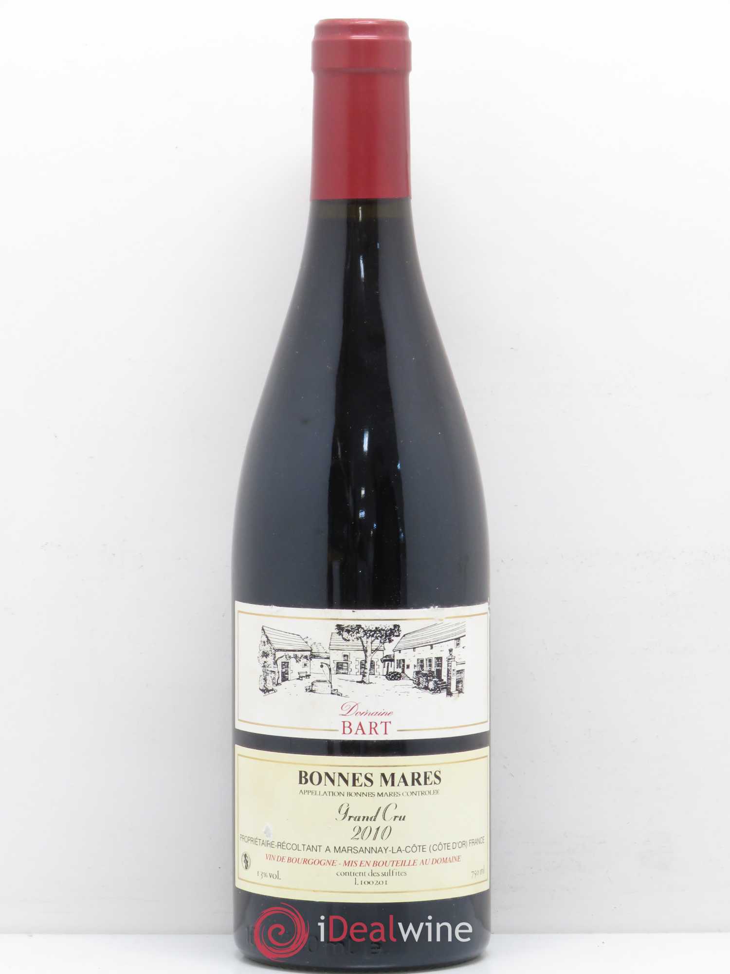 Bonnes-Mares Grand Cru Bart (Domaine) 2010 - Lot de 1 bouteille - 0