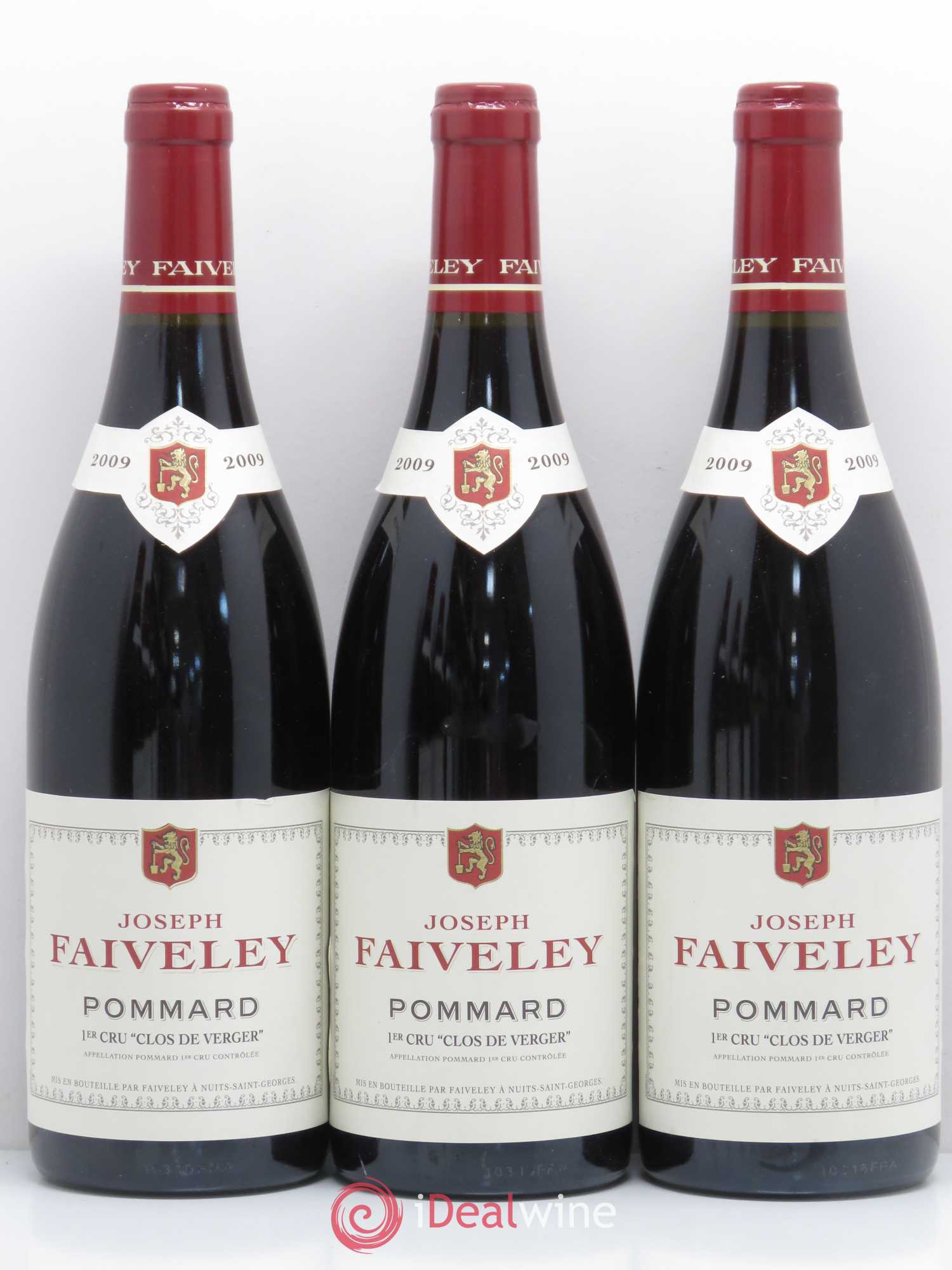 Pommard 1er Cru Clos De Verger Faiveley 2009 - Posten von 6 Flaschen - 1