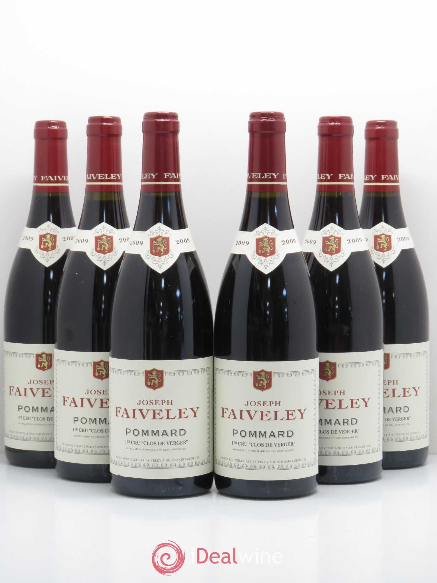 Pommard 1er Cru Clos De Verger Faiveley 2009 - Posten von 6 Flaschen - 0