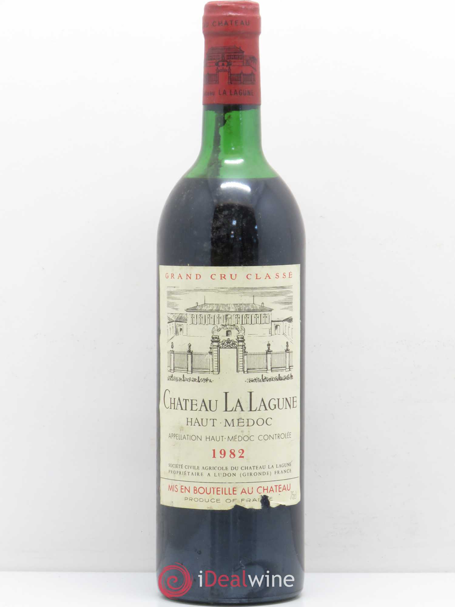 Château la Lagune 3ème Grand Cru Classé 1982 - Lot de 1 bouteille - 0