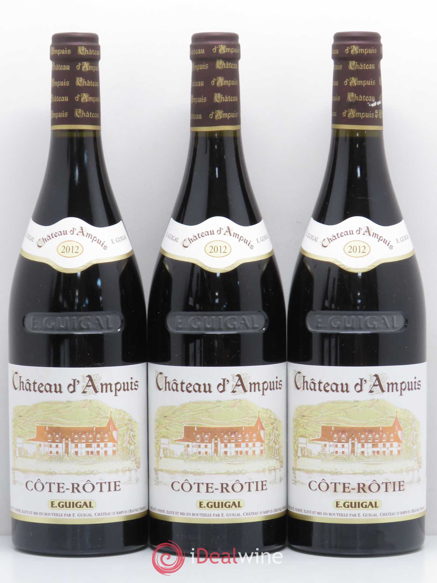 Côte-Rôtie Château d'Ampuis Guigal 2012 - Lot de 6 bouteilles - 1