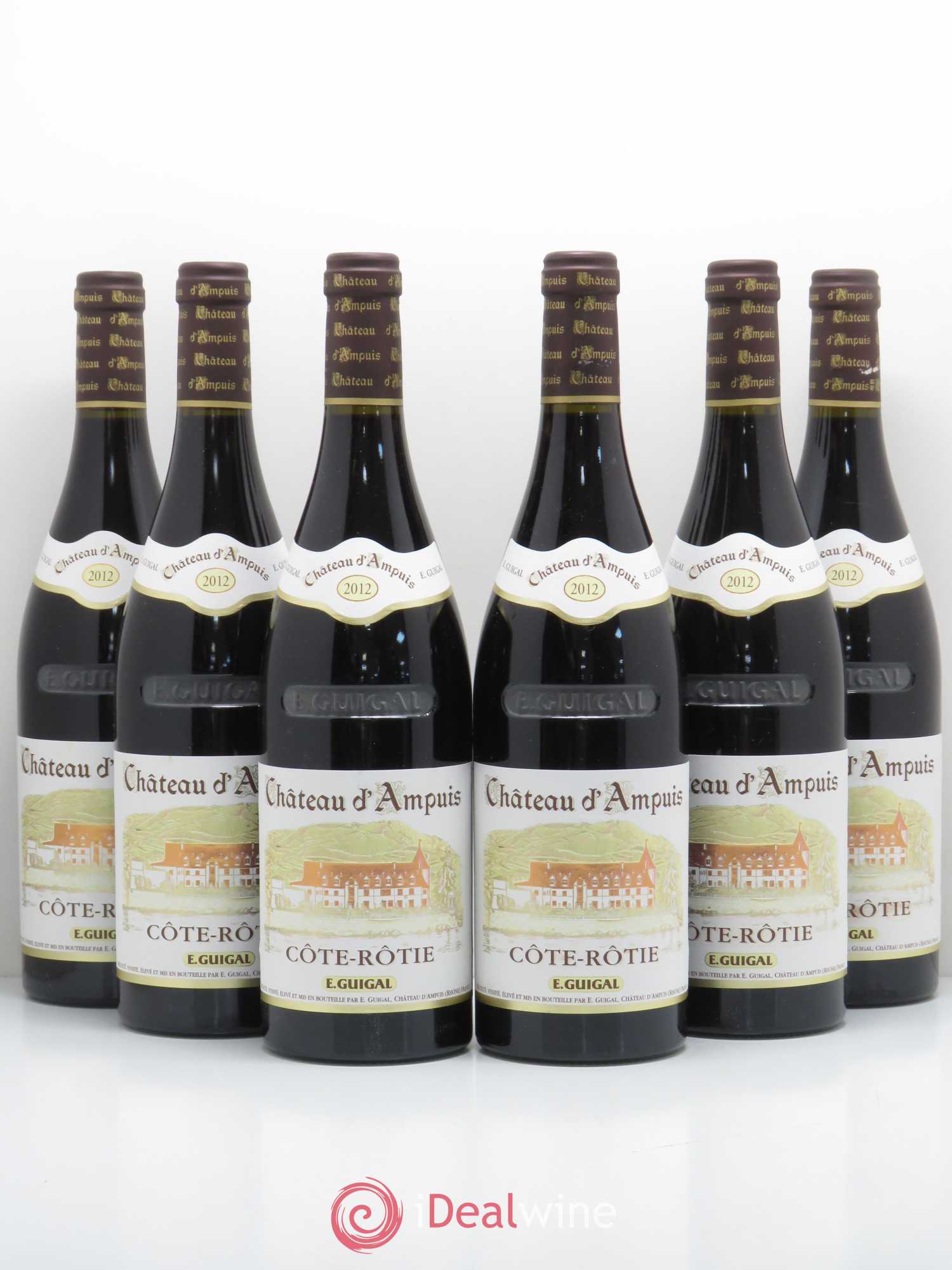Côte-Rôtie Château d'Ampuis Guigal 2012 - Lot de 6 bouteilles - 0