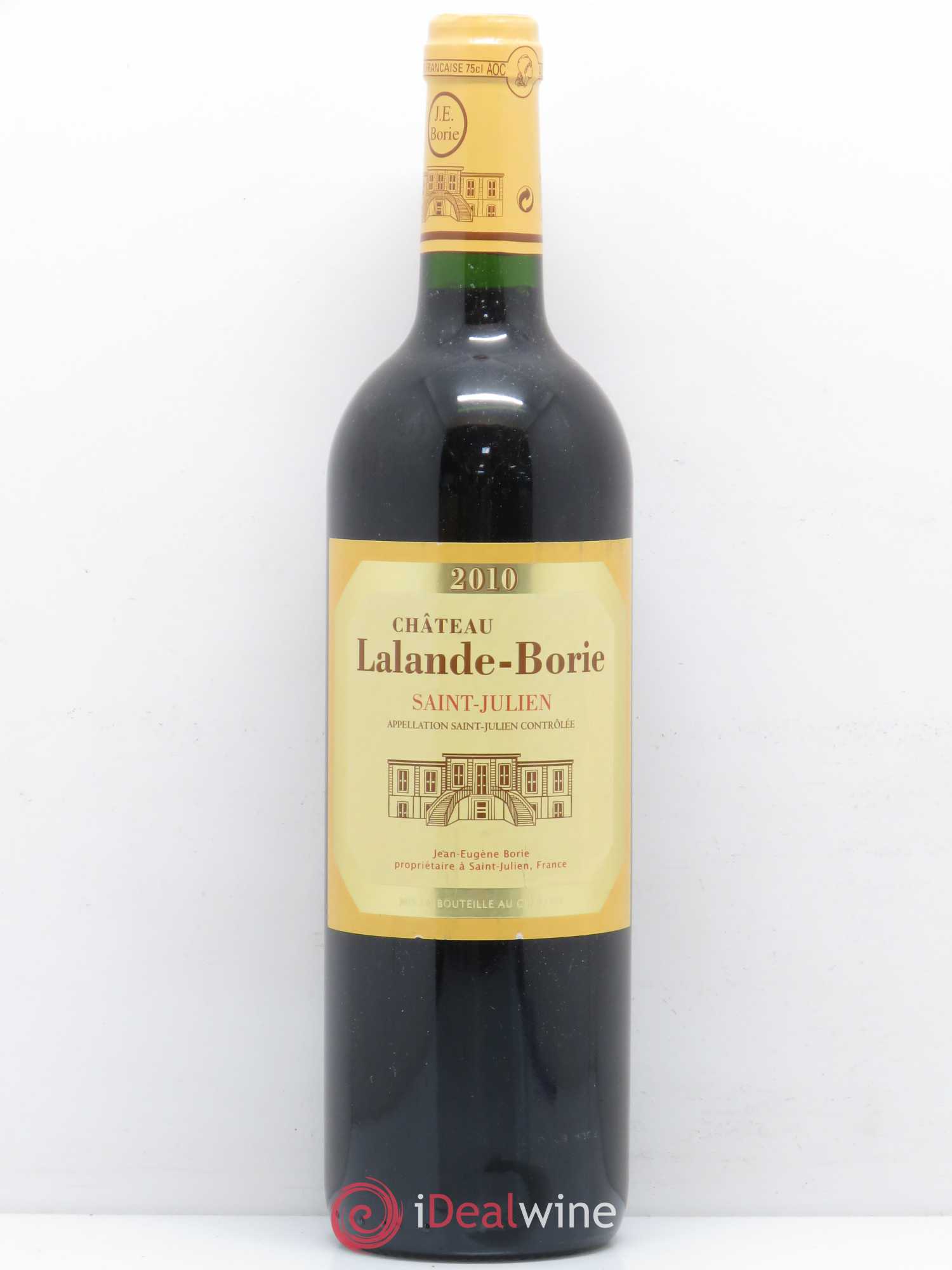 Château Lalande Borie 2010 - Lot de 1 bouteille - 0