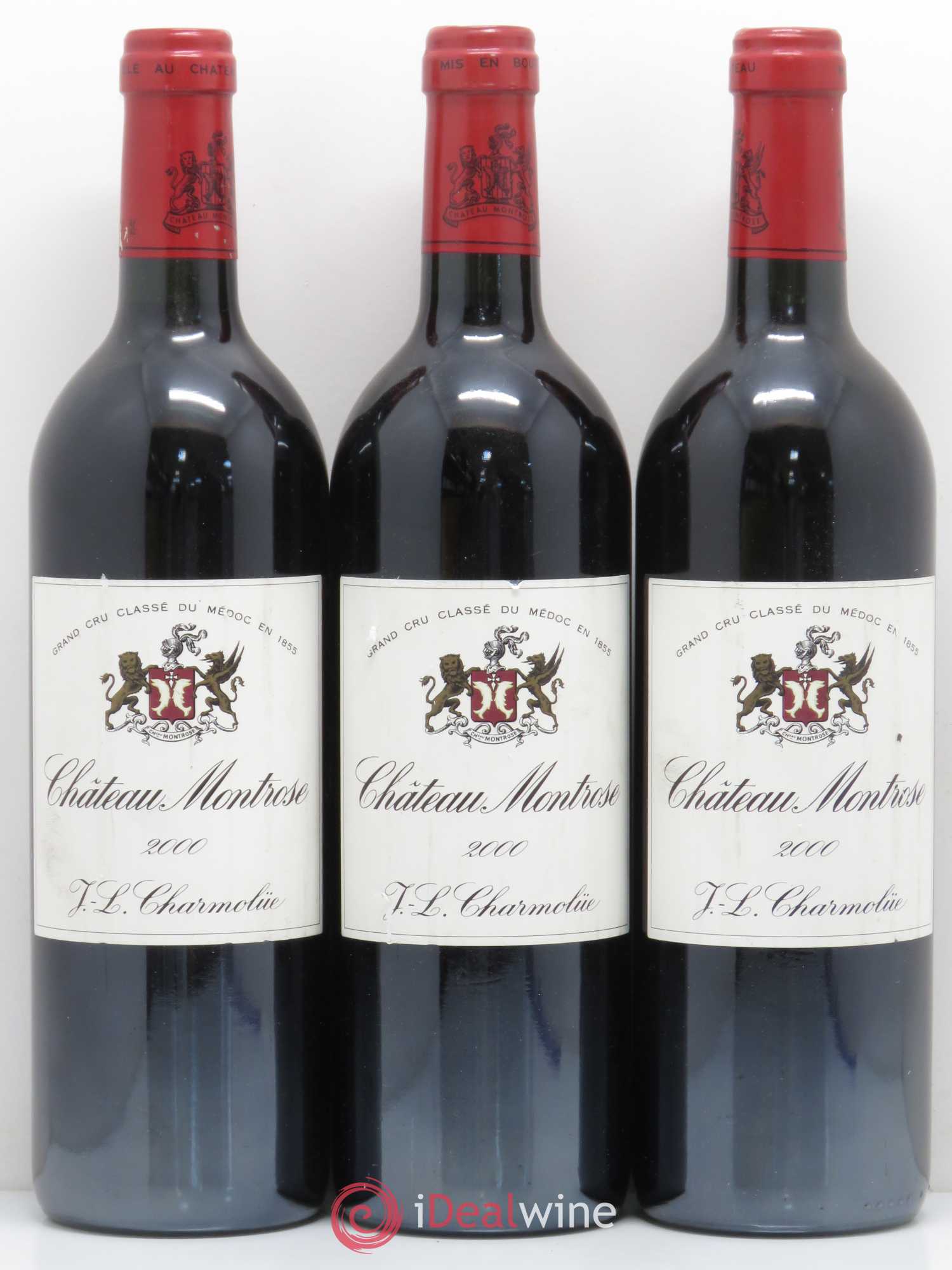 Château Montrose 2ème Grand Cru Classé 2000 - Lot de 6 bouteilles - 2