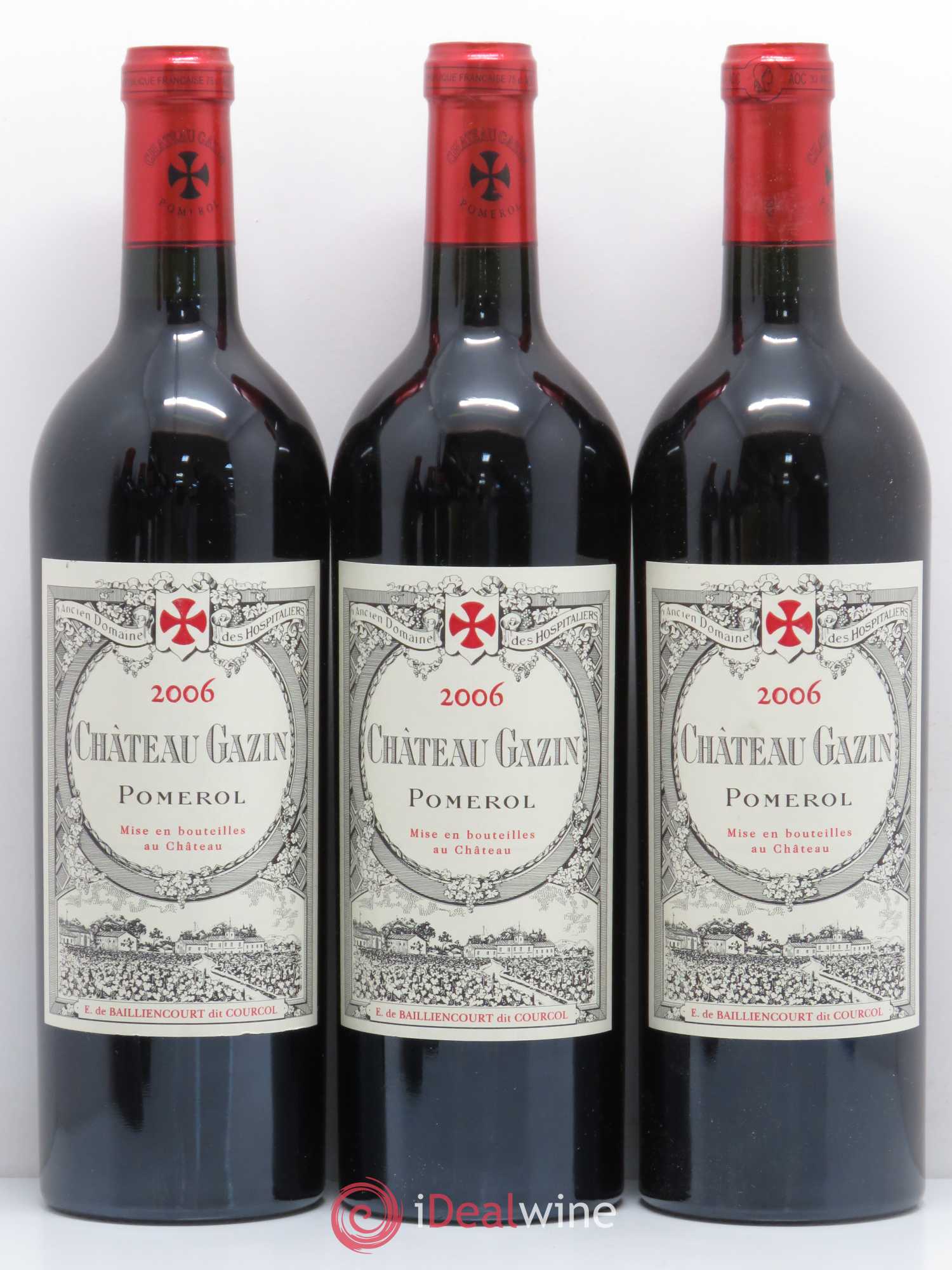 Château Gazin 2006 - Lot de 6 bouteilles - 2