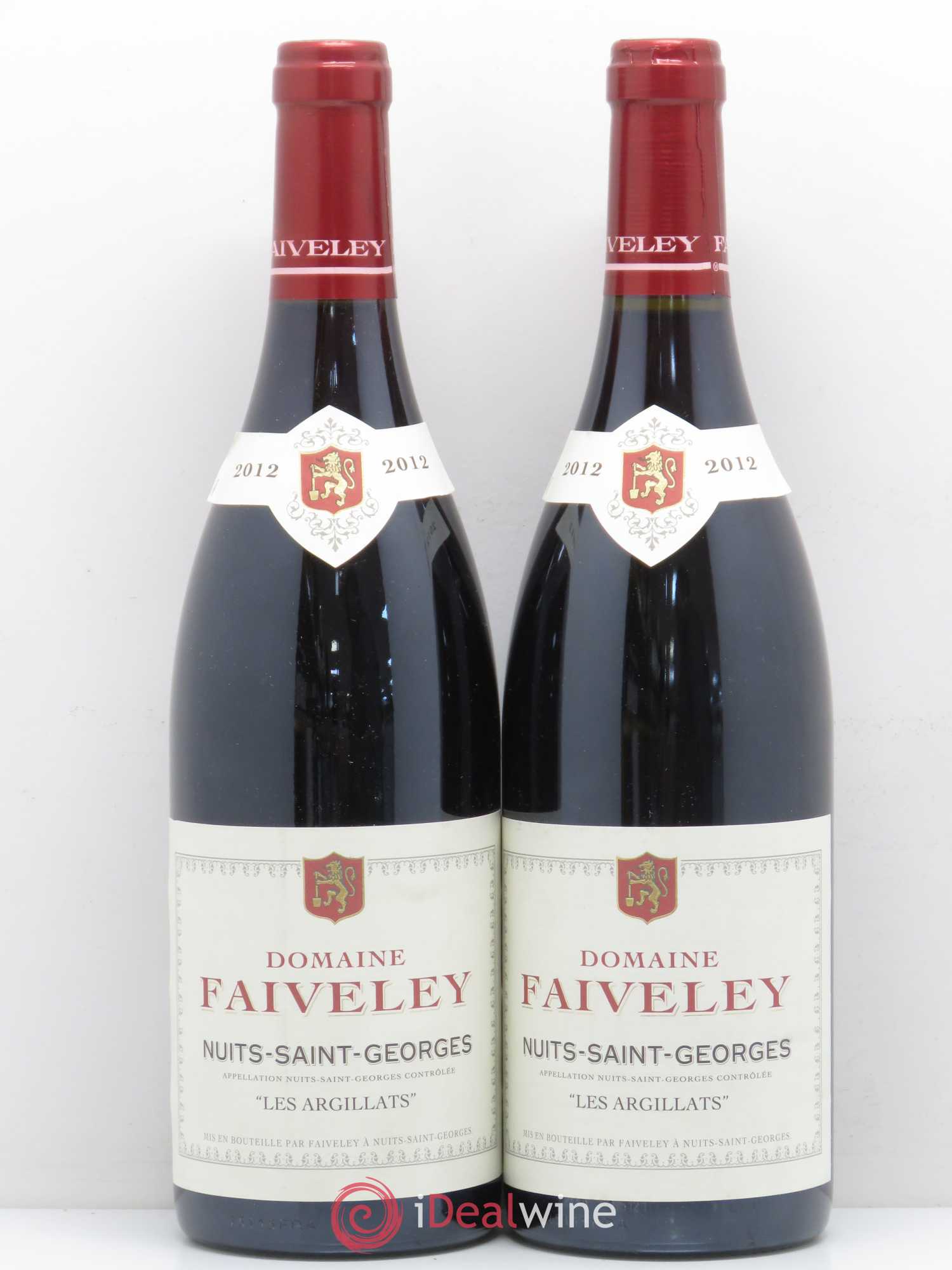 Nuits-Saint-Georges 1er Cru Les Argillats Faiveley 2012 - Lot de 5 bouteilles - 2