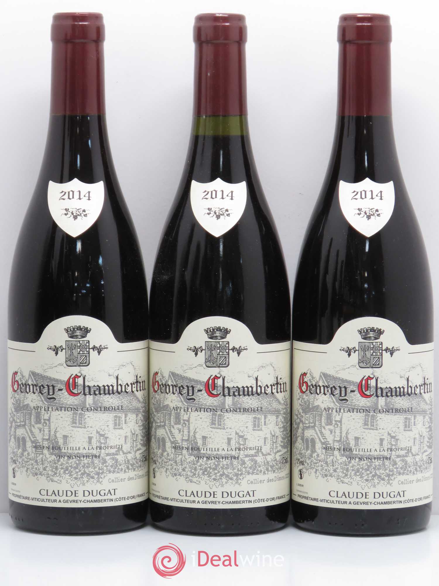 Gevrey-Chambertin Claude Dugat 2014 - Lot de 6 bouteilles - 1