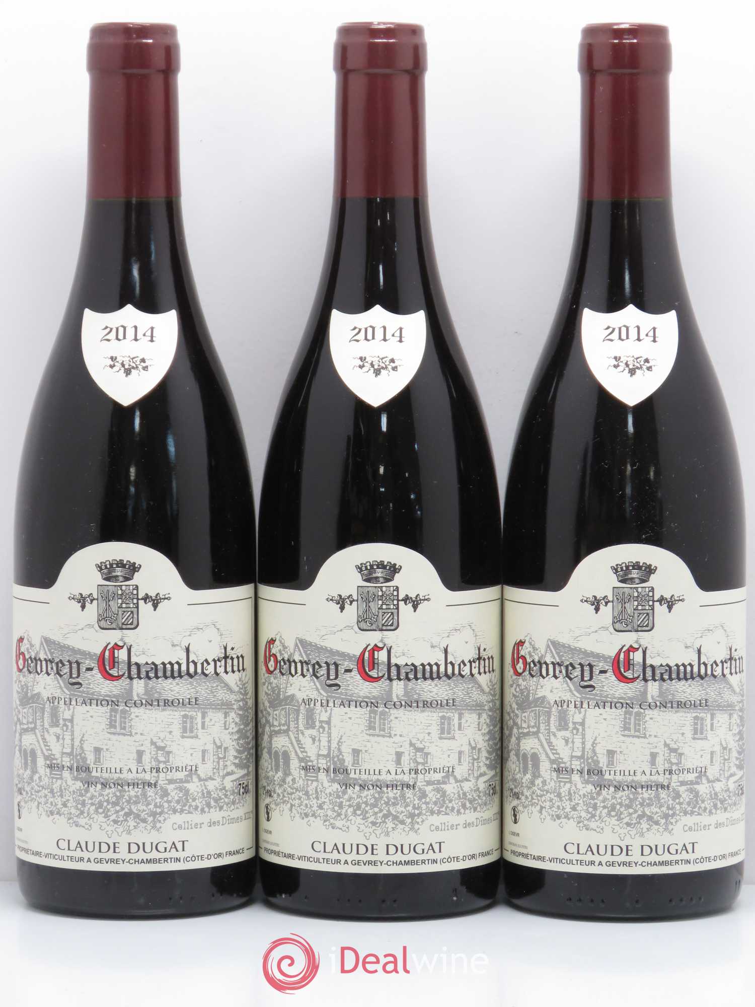 Gevrey-Chambertin Claude Dugat 2014 - Lot de 6 bouteilles - 2