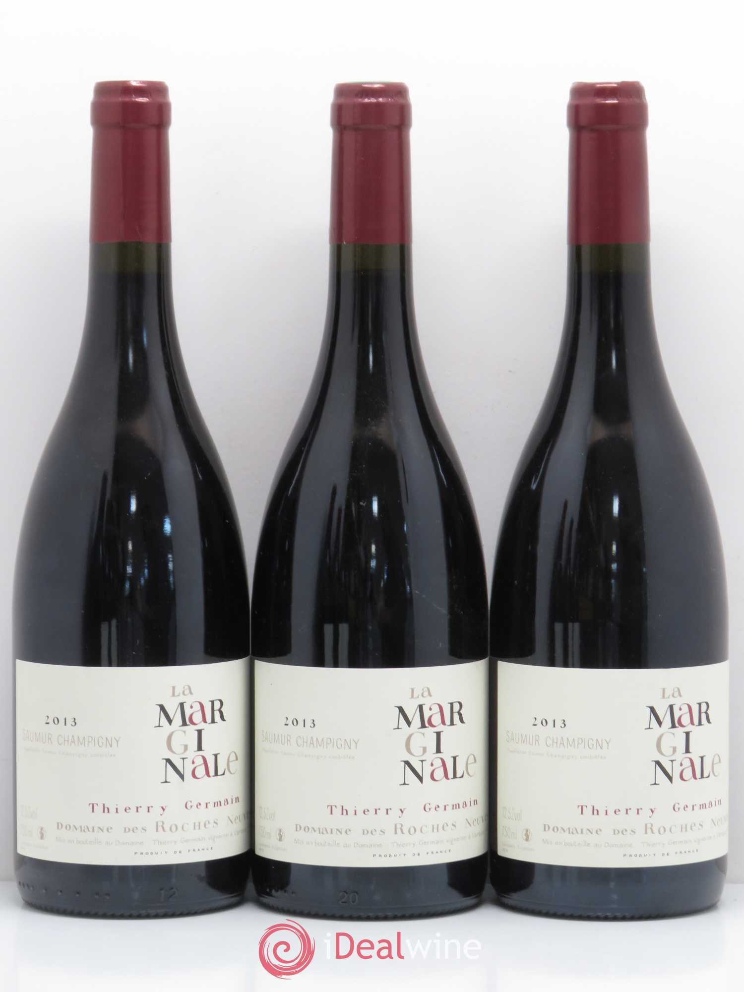 Saumur-Champigny La Marginale Domaine des Roches Neuves - Thierry Germain 2013 - Lot de 6 bouteilles - 1