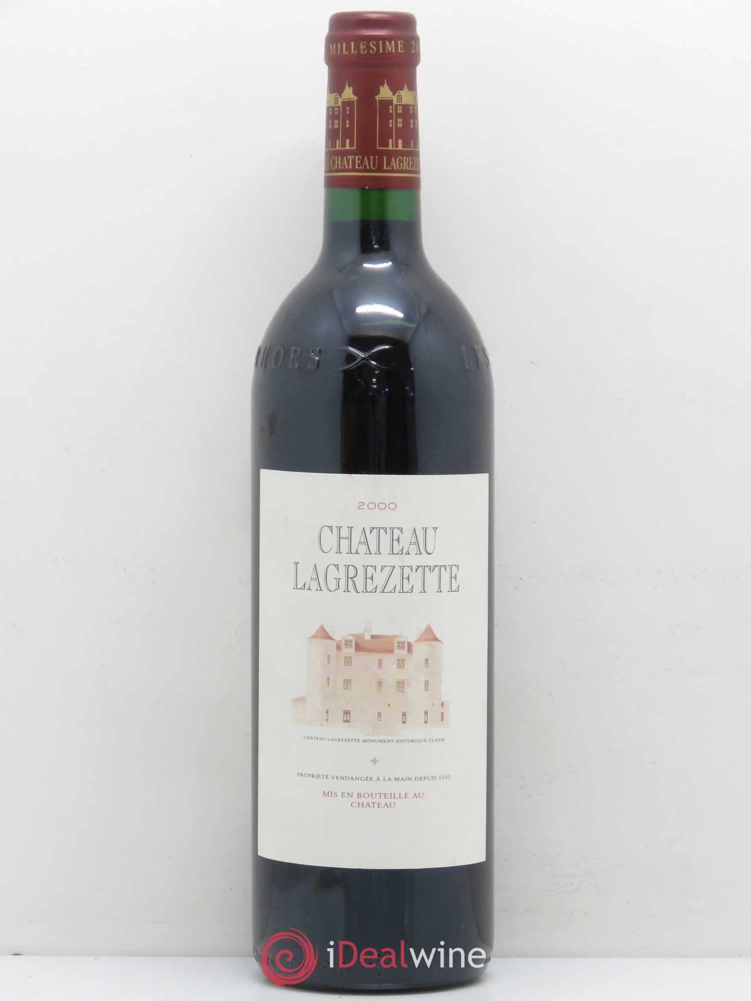Cahors Malbec Château Lagrézette 2000 - Posten von 1 Flasche - 0