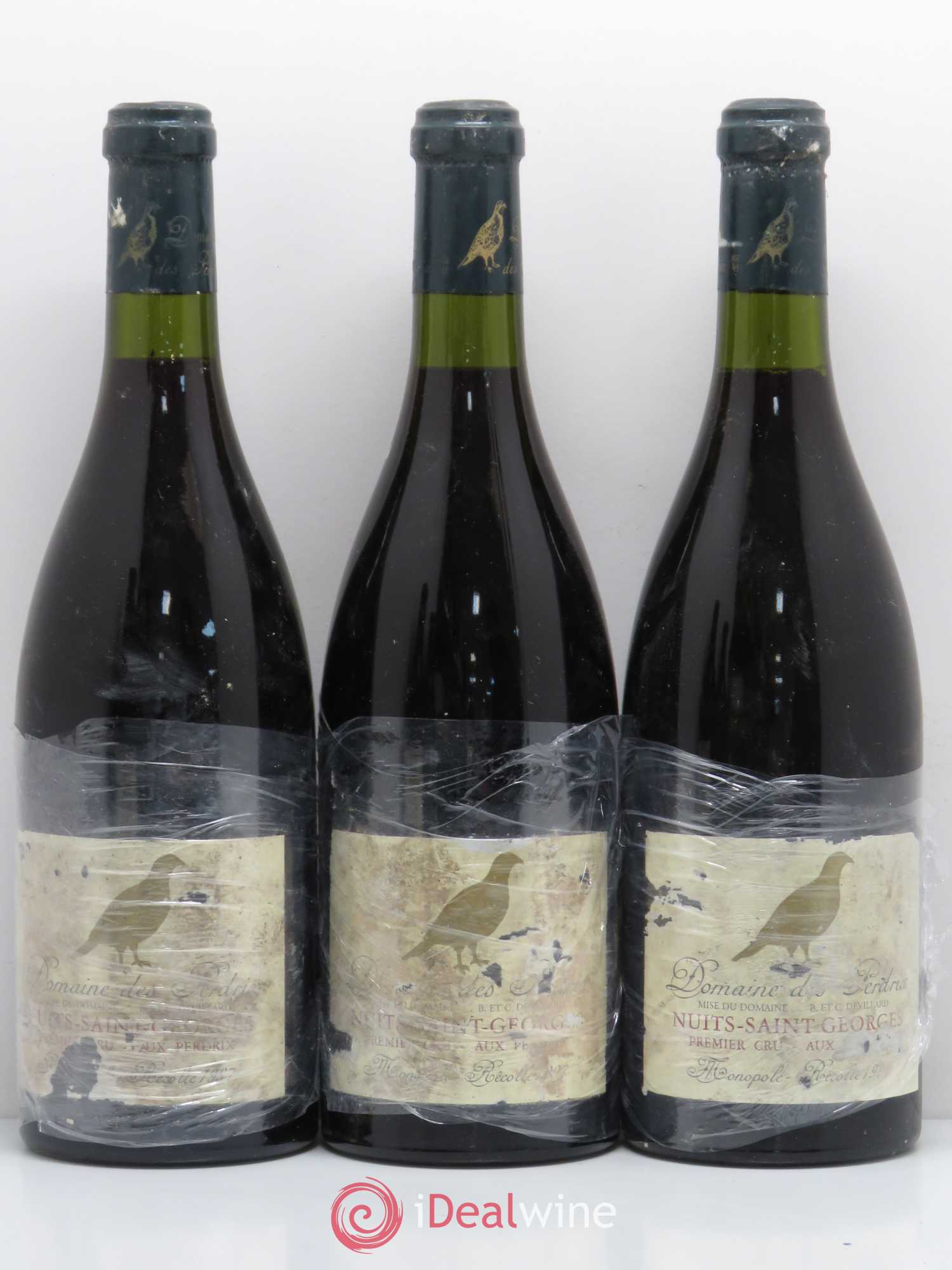 Nuits-Saint-Georges 1er Cru Domaine des Perdrix 1997 - Posten von 5 Flaschen - 1