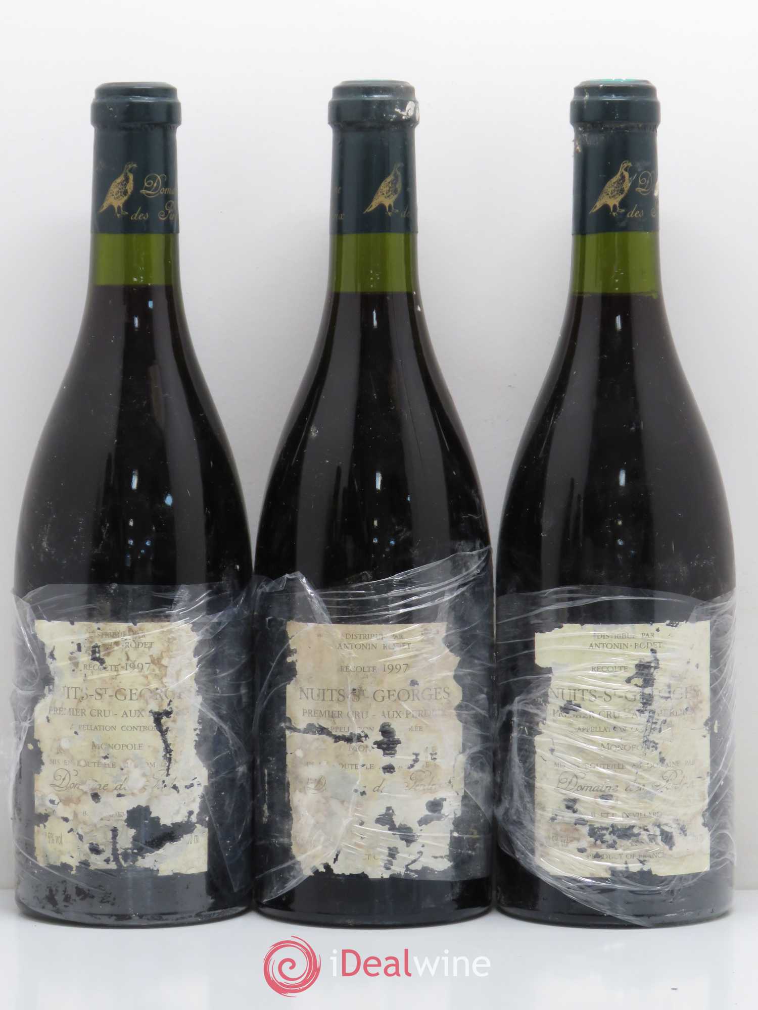 Nuits-Saint-Georges 1er Cru Domaine des Perdrix 1997 - Posten von 5 Flaschen - 2