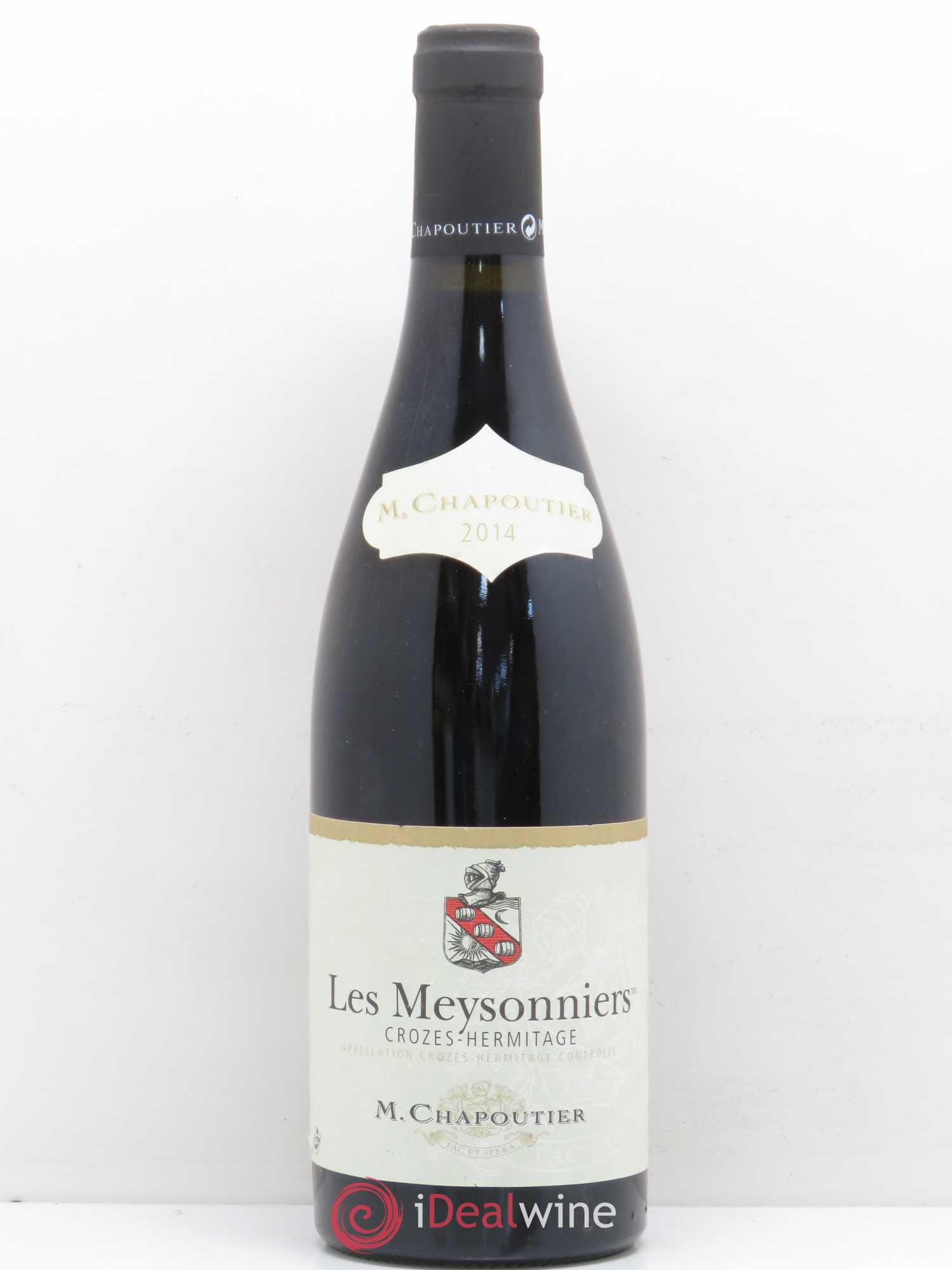 Crozes-Hermitage Les Meysonniers Chapoutier 2014 - Posten von 1 Flasche - 0