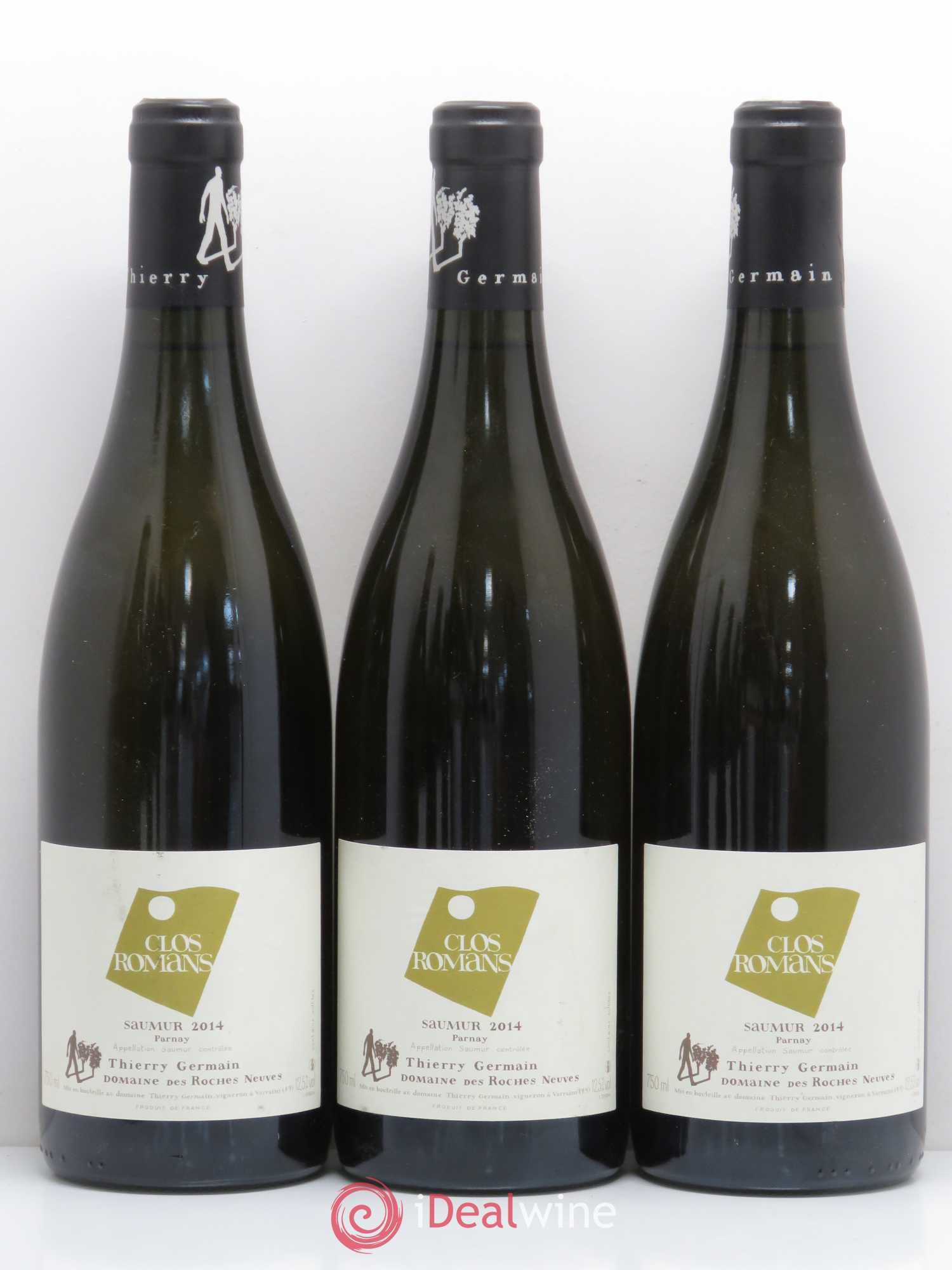 Saumur Clos Romans Domaine des Roches Neuves - Thierry Germain 2014 - Lot de 6 bouteilles - 1