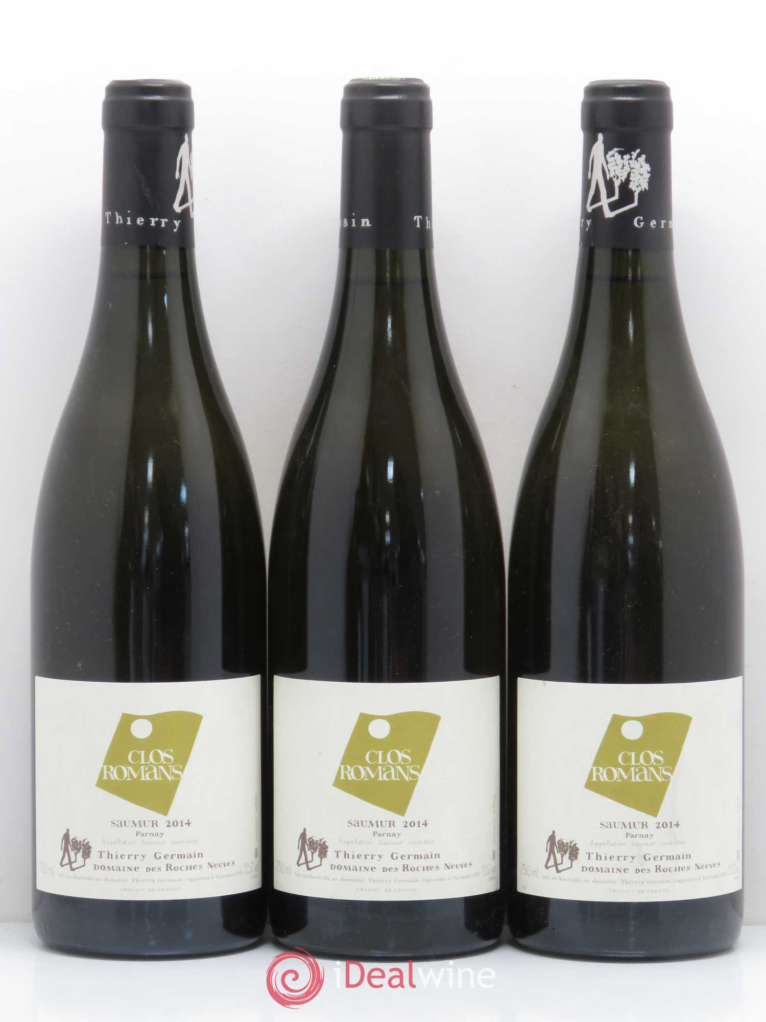 Saumur Clos Romans Domaine des Roches Neuves - Thierry Germain 2014 - Lot de 6 bouteilles - 2
