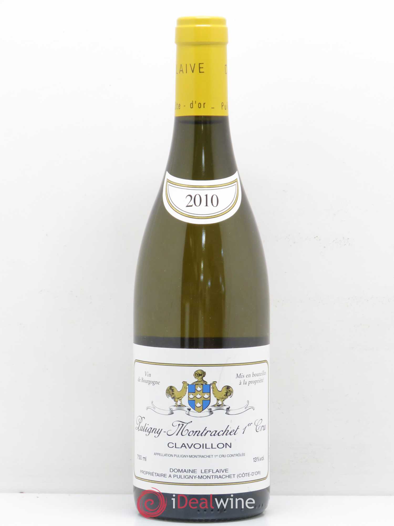 Puligny-Montrachet 1er Cru Clavoillon Leflaive (Domaine) 2010 - Lot de 1 bouteille - 0