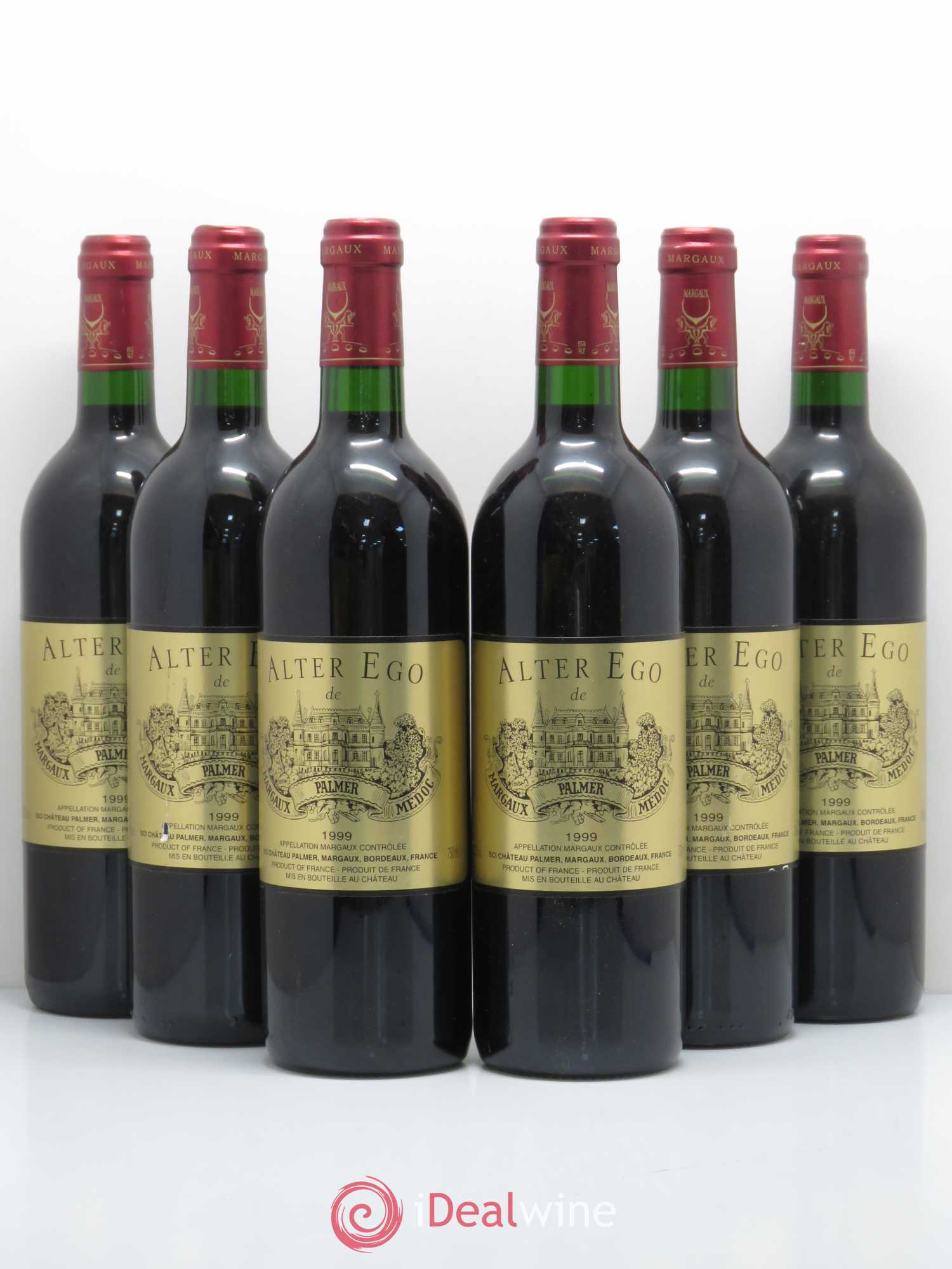 Alter Ego de Palmer Second Vin 1999 - Lot de 6 bouteilles - 0