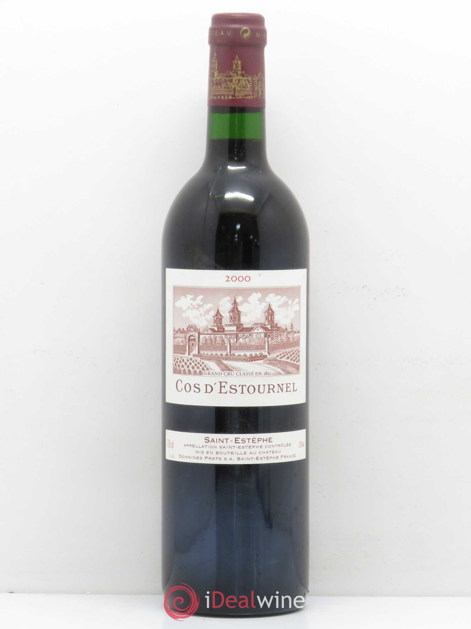 Cos d'Estournel 2ème Grand Cru Classé 2000 - Lot de 1 bouteille - 0