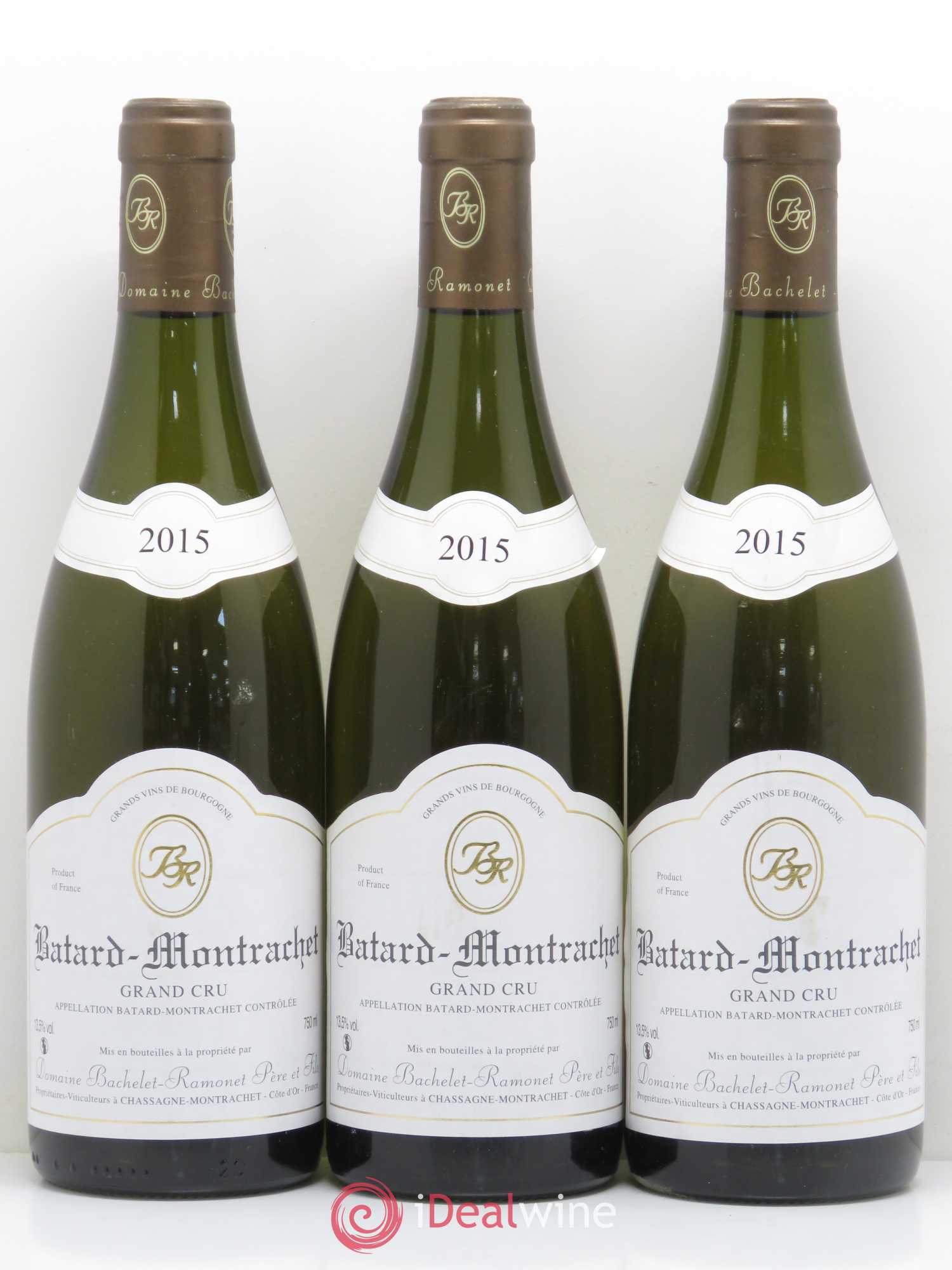 Bâtard-Montrachet Grand Cru Bachelet-Ramonet (Domaine) 2015 - Lot de 3 bouteilles - 0