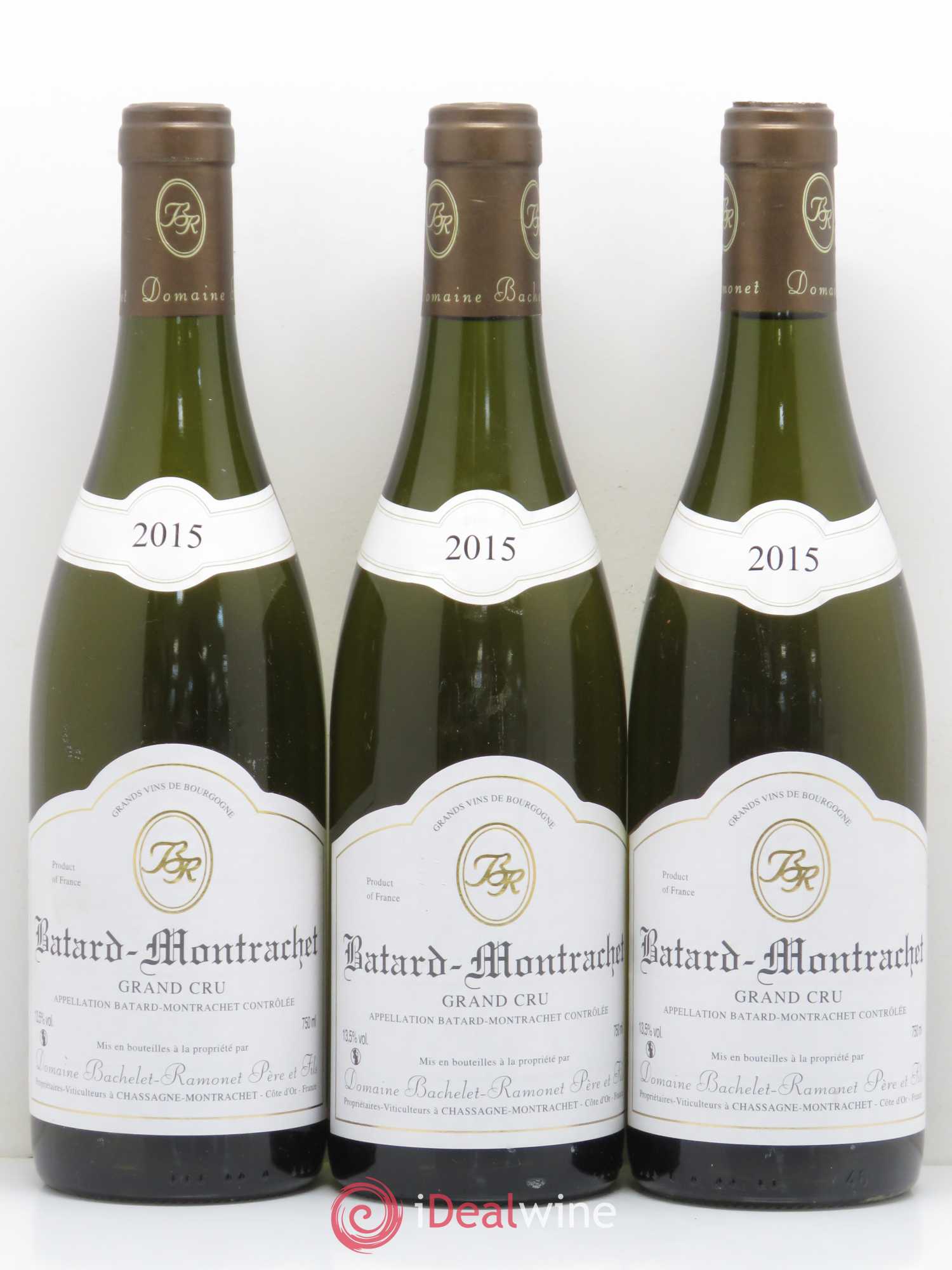 Bâtard-Montrachet Grand Cru Bachelet-Ramonet (Domaine) 2015 - Lot de 3 bouteilles - 0