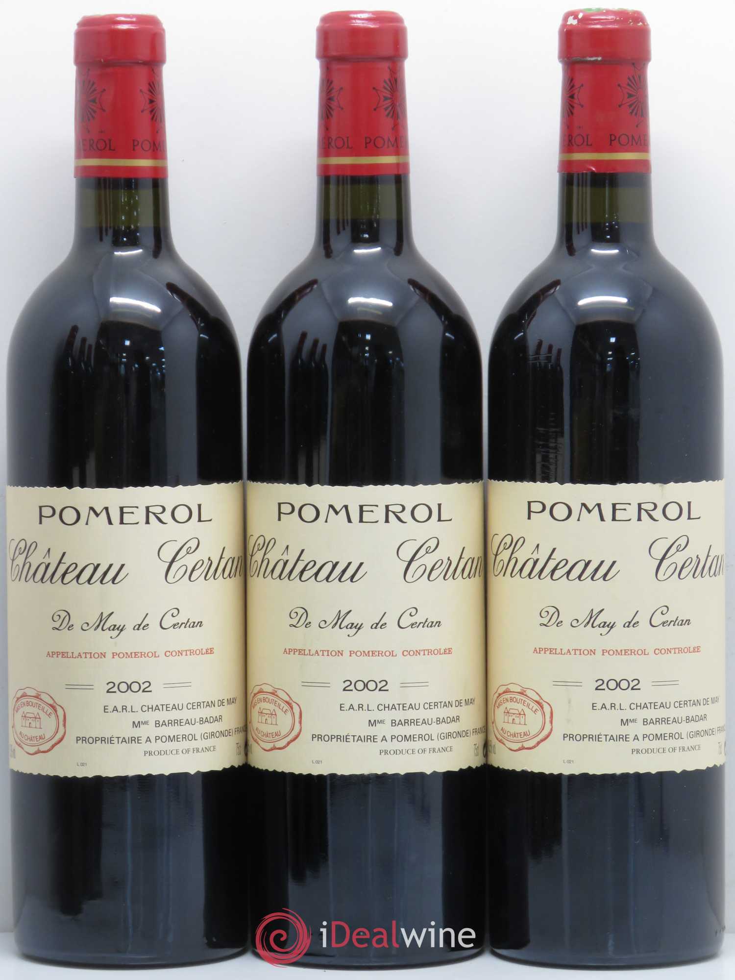 Château Certan de May 2002 - Lot de 6 bouteilles - 1