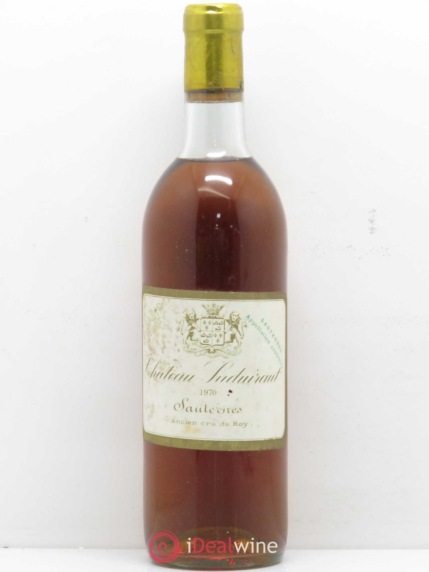 Château Suduiraut 1er Grand Cru Classé 1970 - Lotto di 1 bottiglia - 0