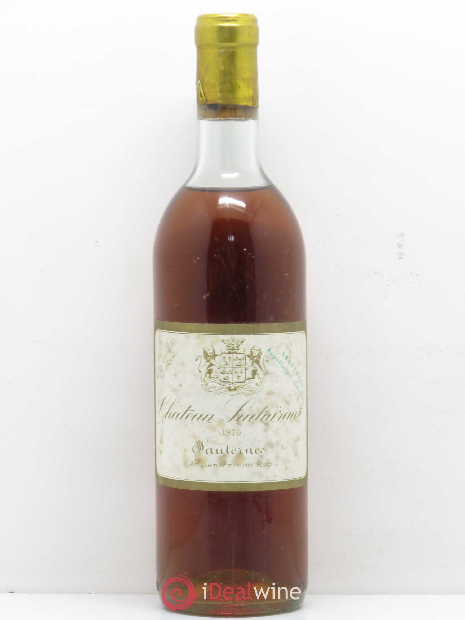 Château Suduiraut 1er Grand Cru Classé 1970 - Lotto di 1 bottiglia - 0