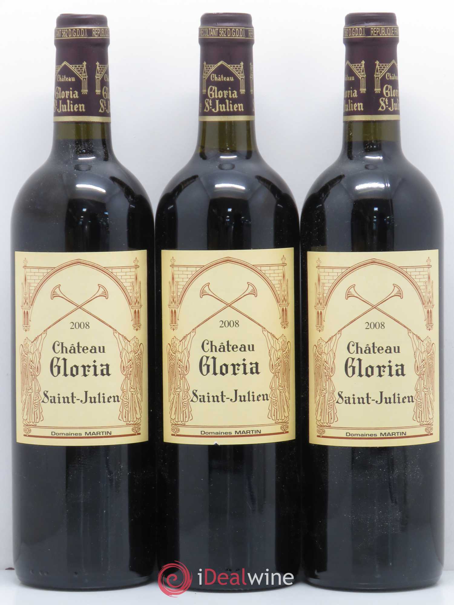 Château Gloria 2008 - Lot de 6 bouteilles - 2
