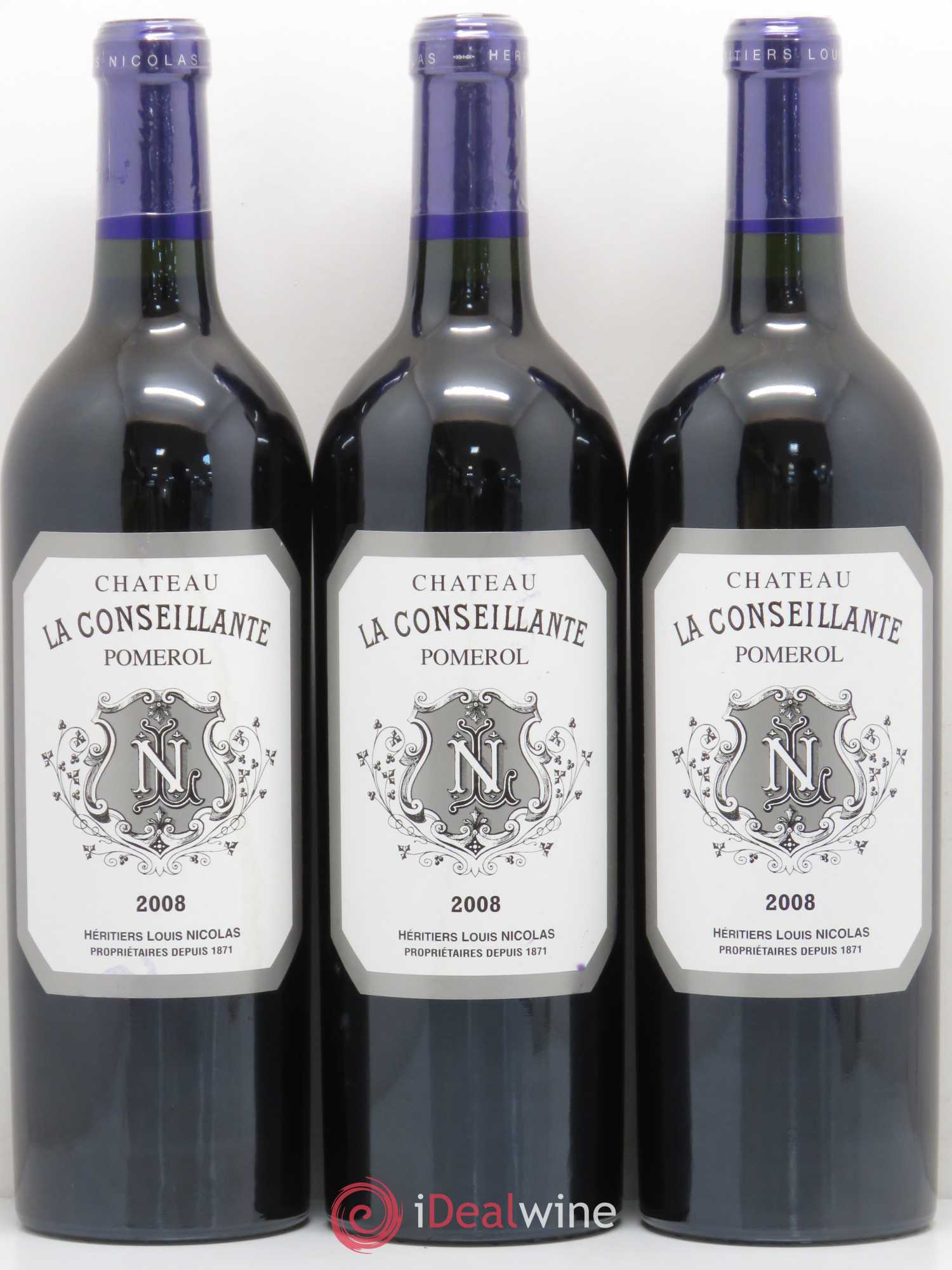 Château la Conseillante 2008 - Lot de 3 bouteilles - 0