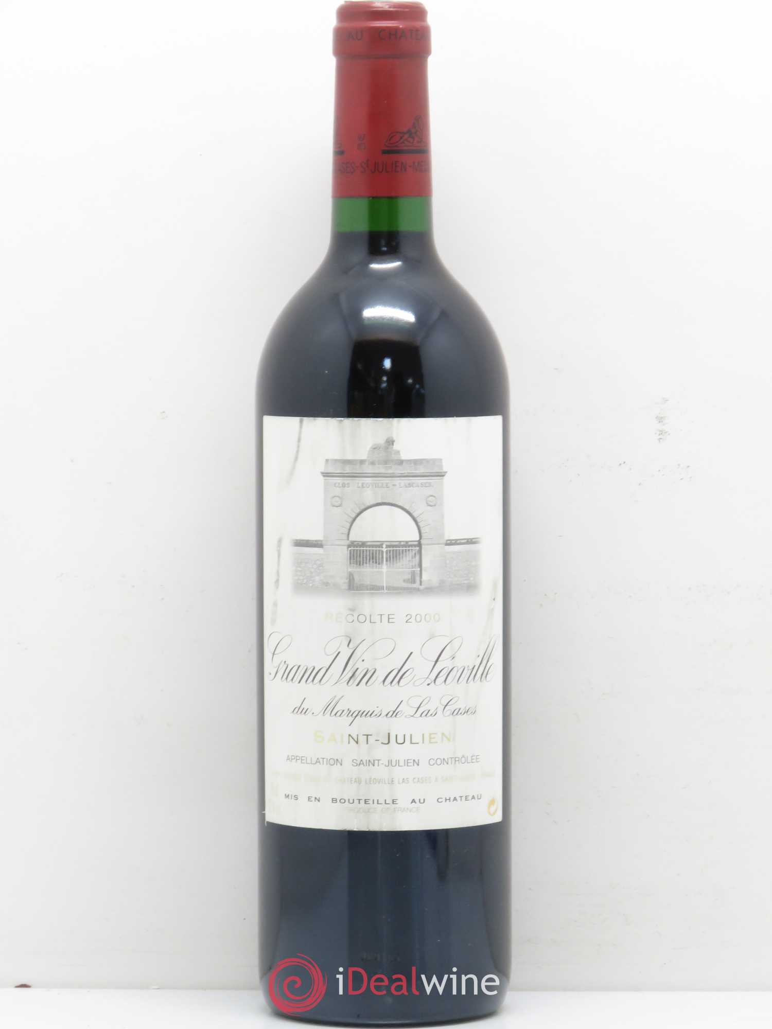 Château Léoville Las Cases 2ème Grand Cru Classé 2000 - Lot de 1 bouteille - 0