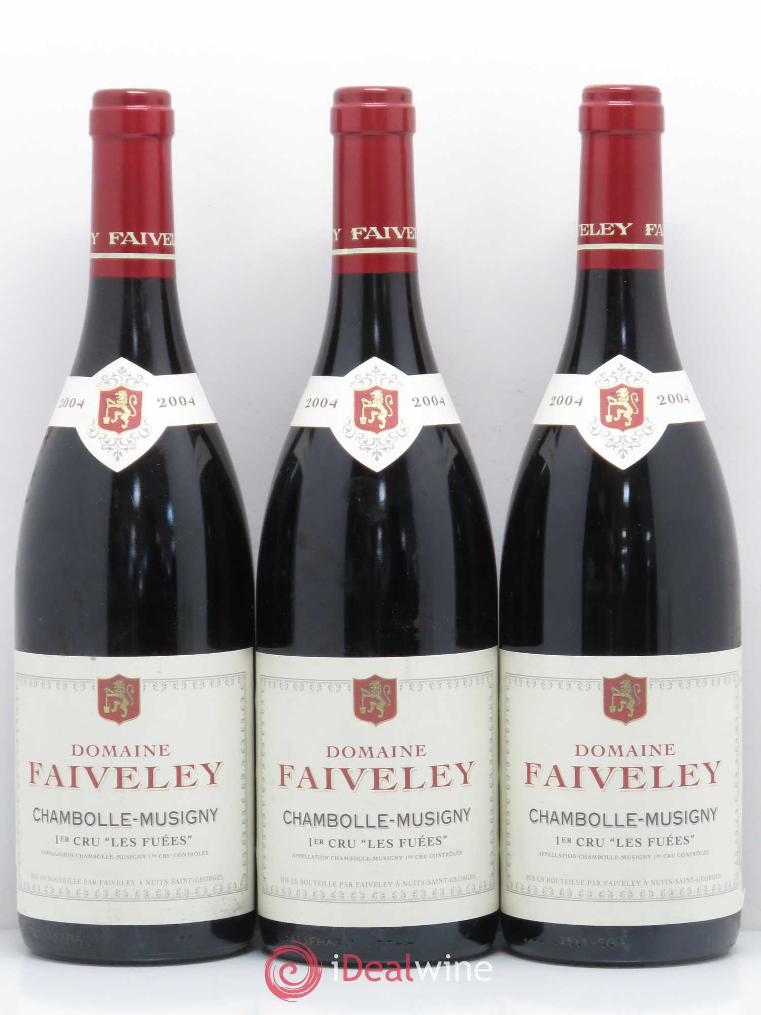 Chambolle-Musigny 1er Cru Les Fuées Faiveley 2004 - Lot de 6 bouteilles - 1