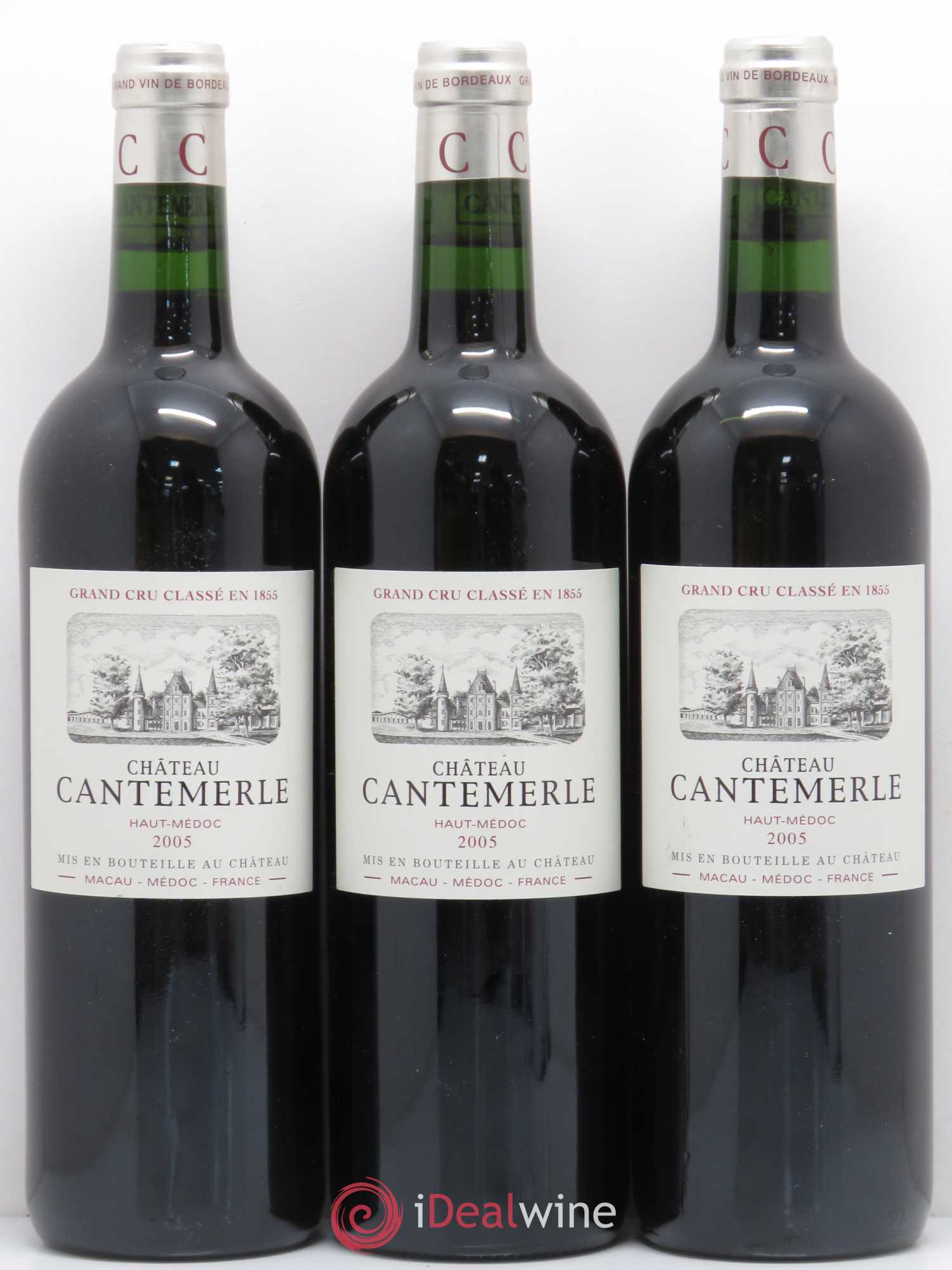 Château Cantemerle 5ème Grand Cru Classé 2005 - Lot de 7 bouteilles - 2