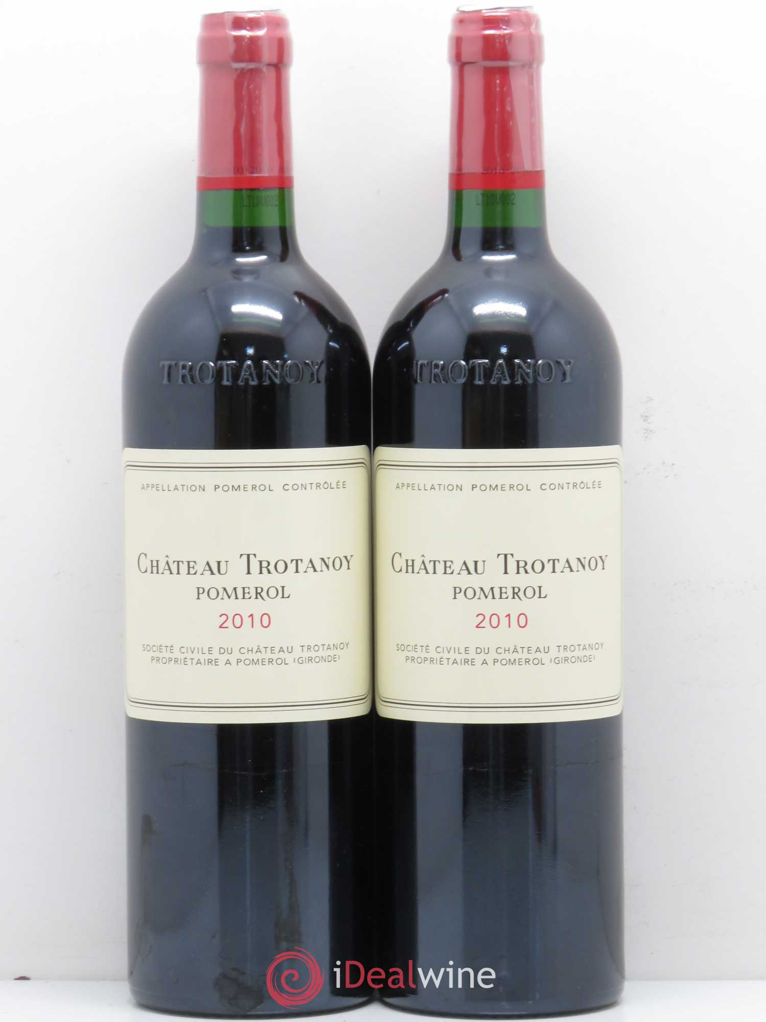 Château Trotanoy 2010 - Lot de 2 bouteilles - 0